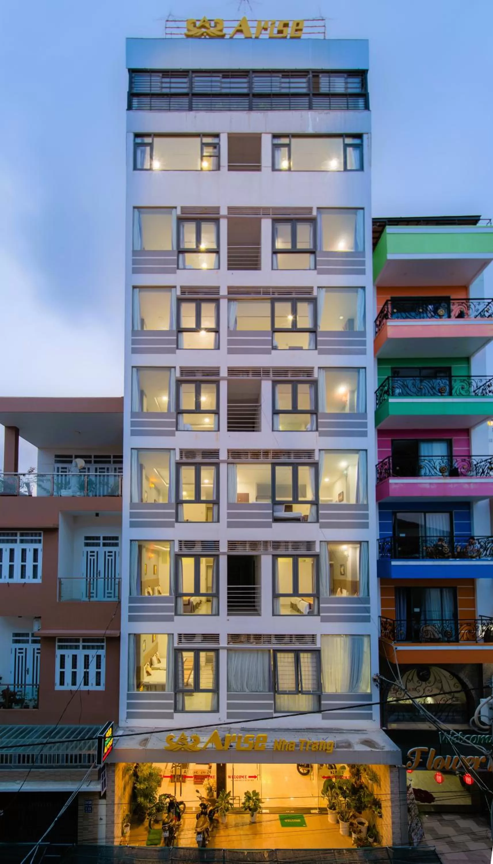 Property building in Arise Seaside Hotel