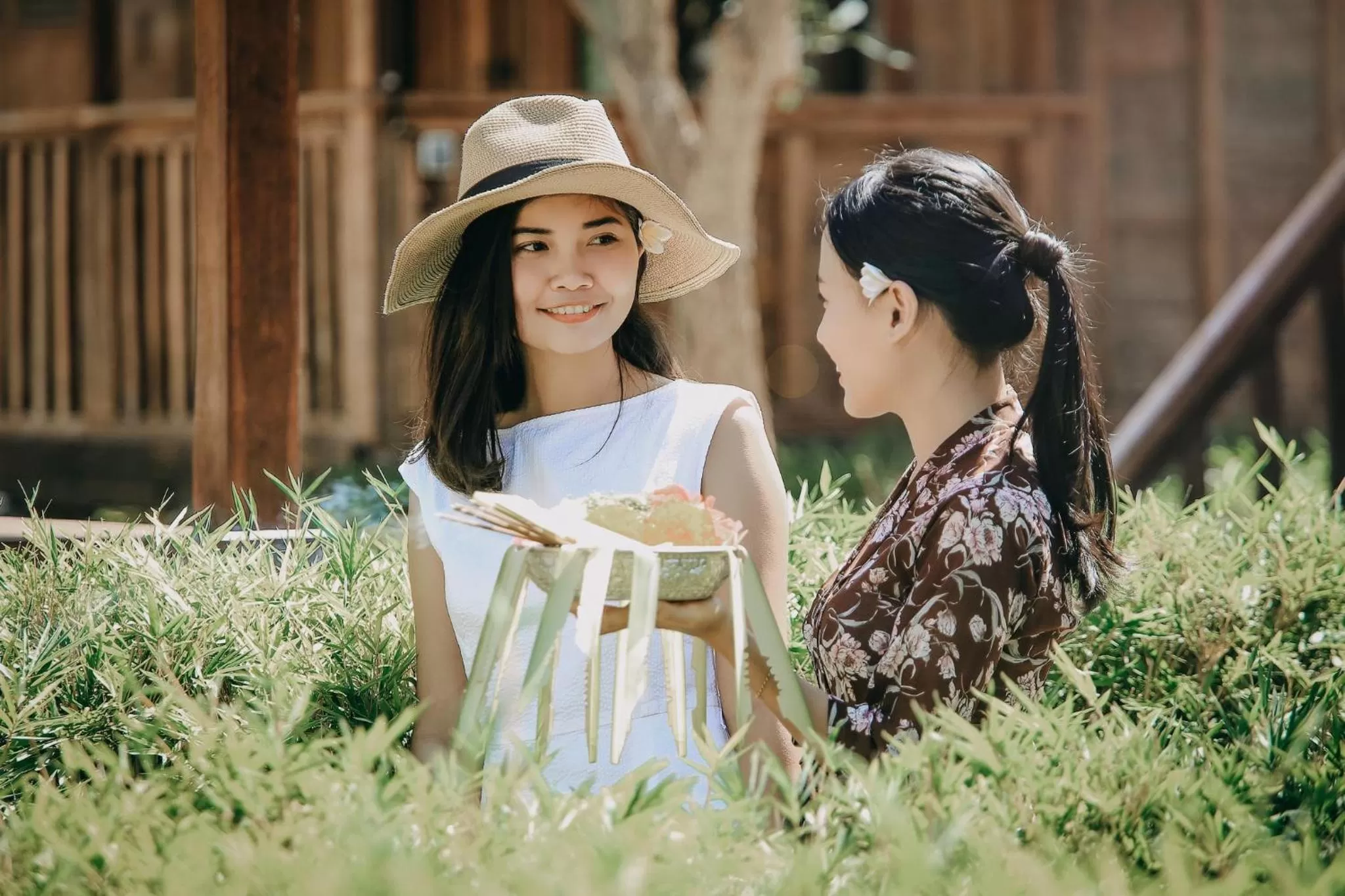 People in Jukung Cottage