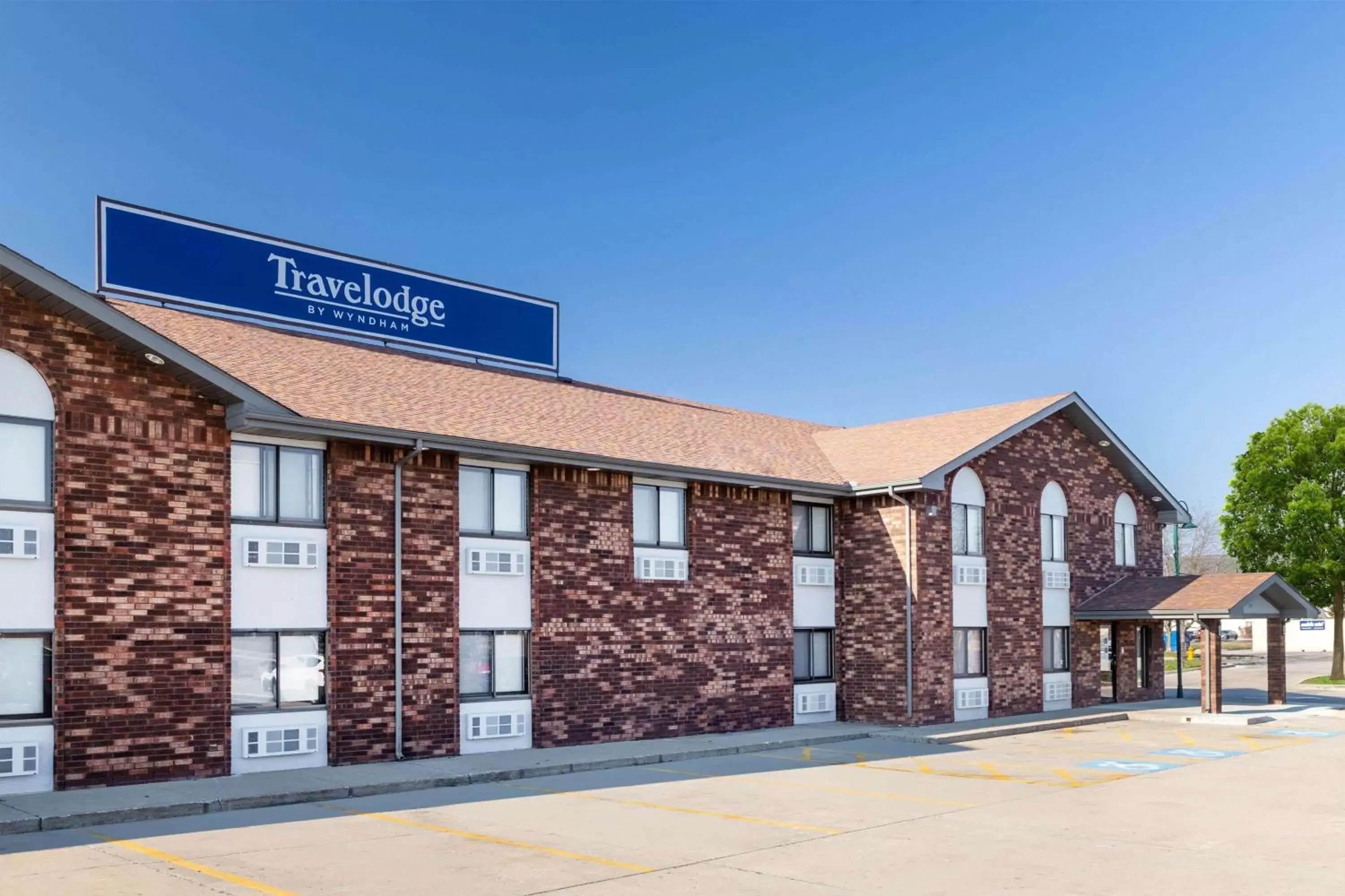 Property building in Travelodge by Wyndham Elkhart