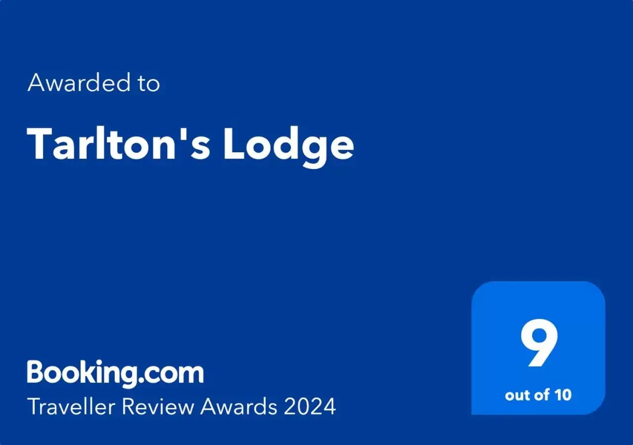 Logo/Certificate/Sign/Award in Tarlton's Lodge