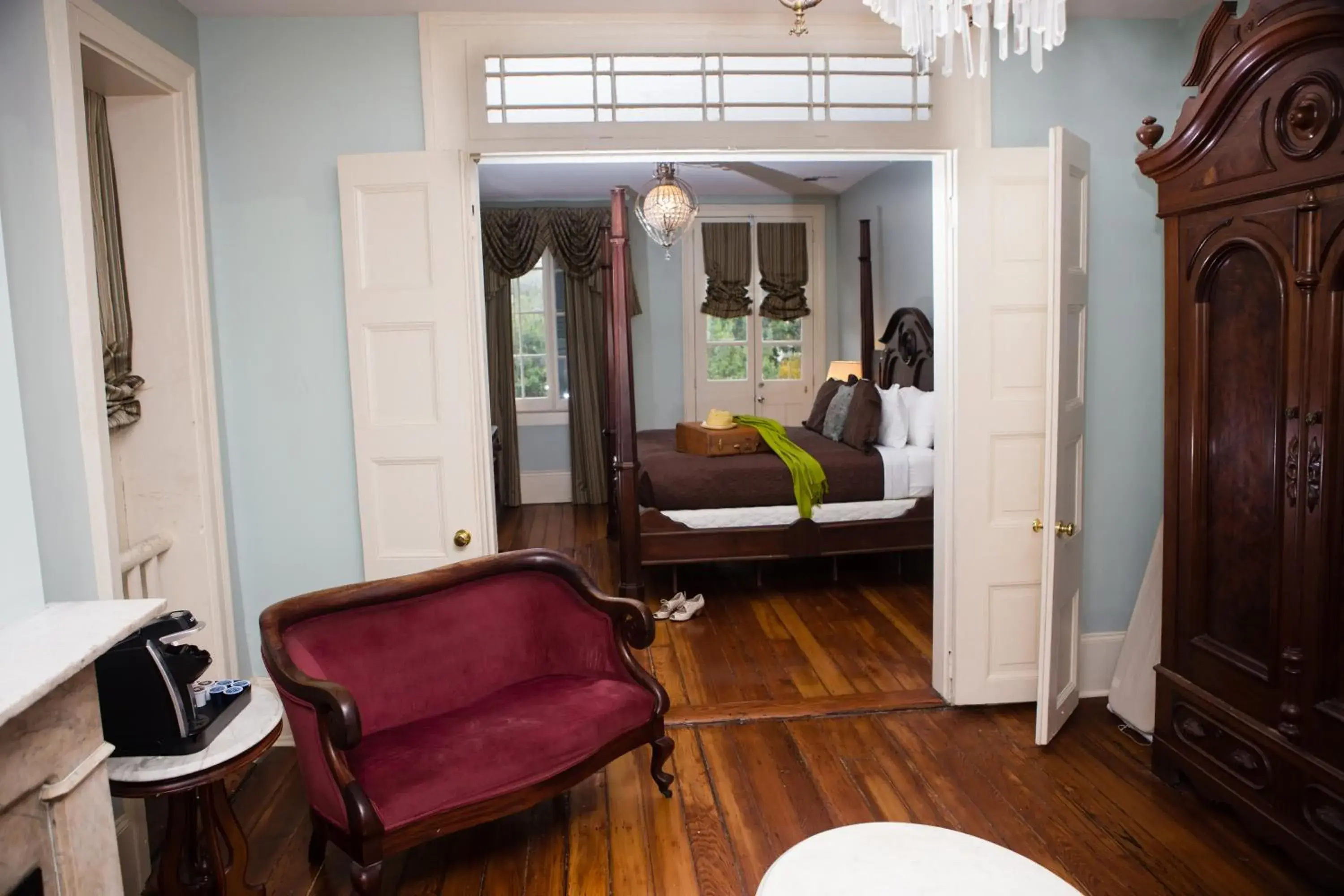 Living room, Seating Area in Lamothe House Hotel