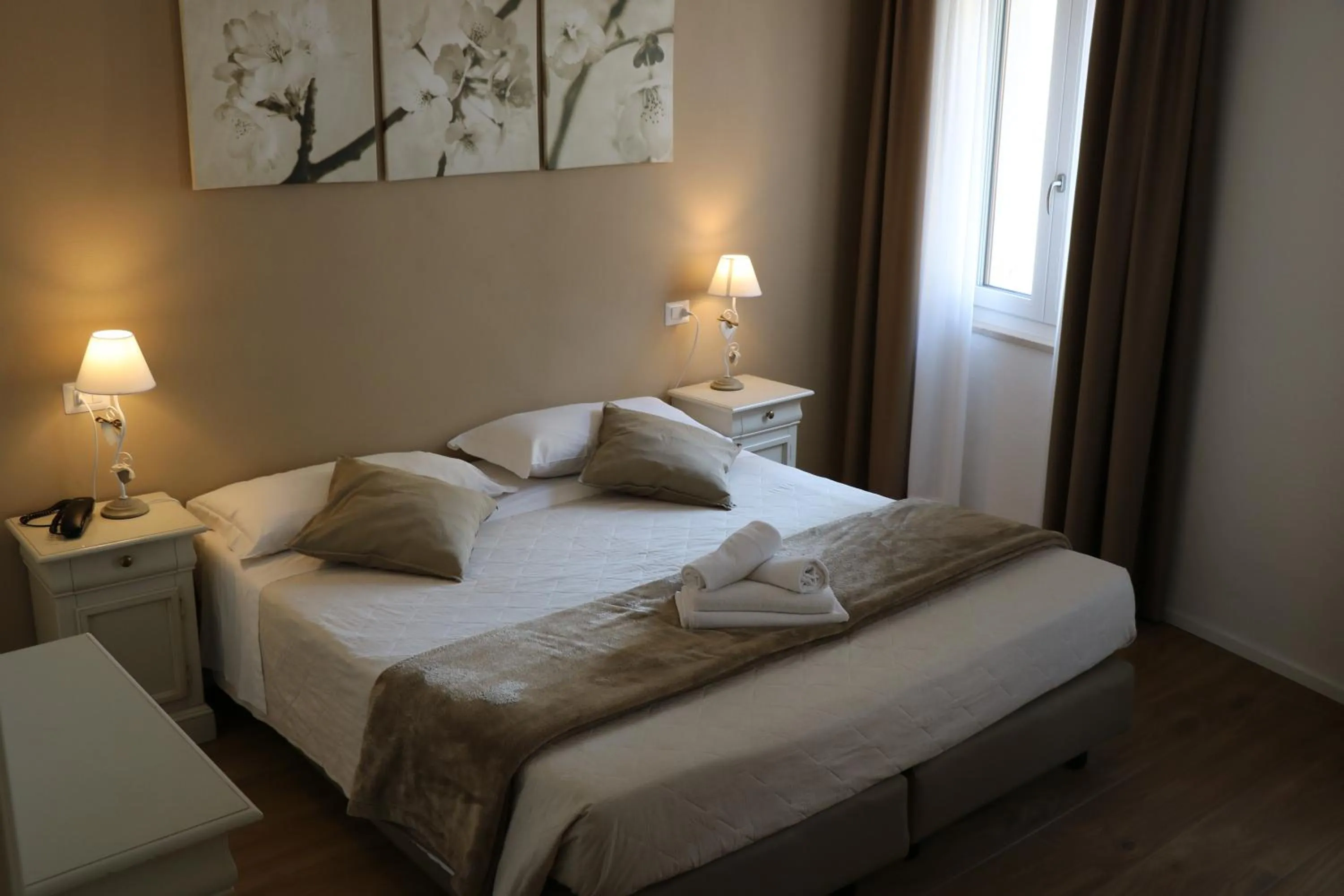 Bed in Hotel RivaMia