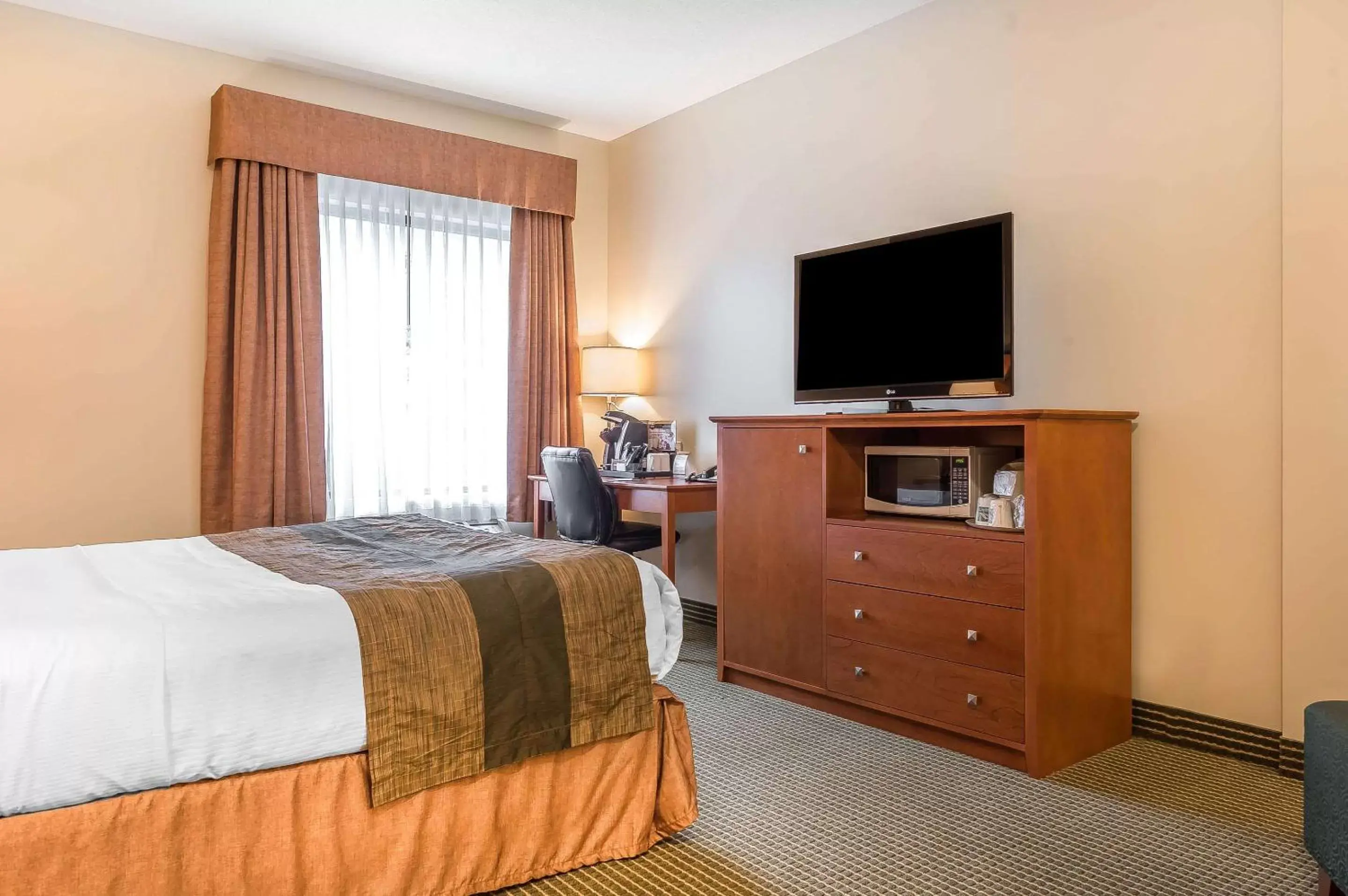 Photo of the whole room, Bed in Quality Inn & Suites Hawkesbury
