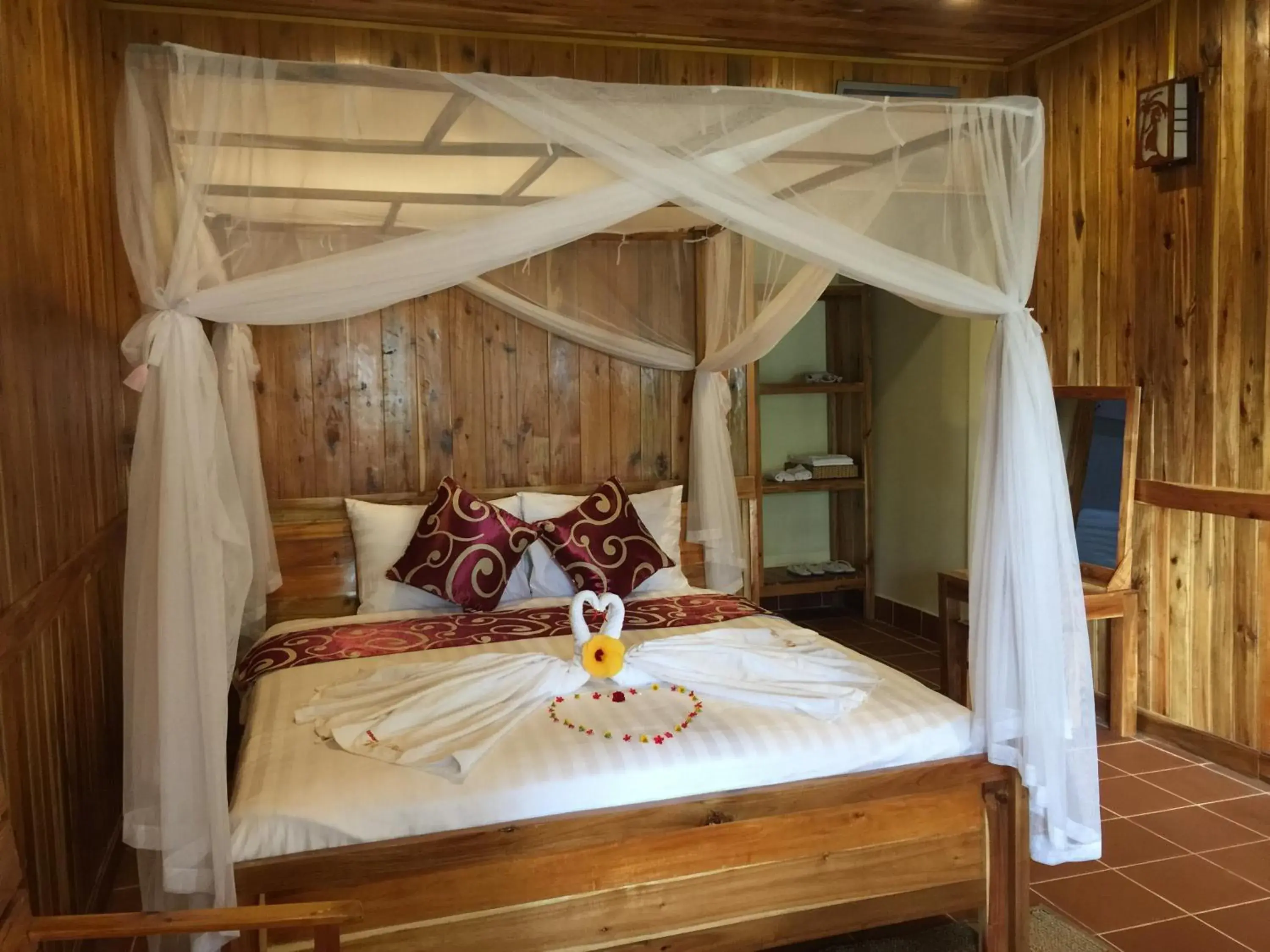 Bed in Wild Beach Phu Quoc Resort