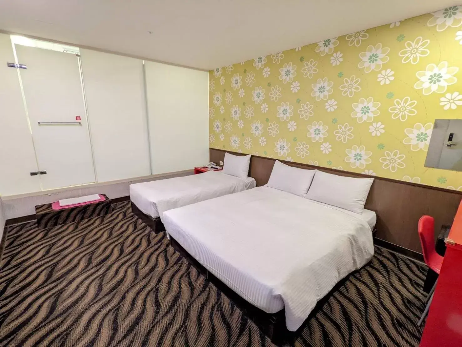 Bed in LIHO Hotel Tainan Bed in LIHO Hotel Tainan