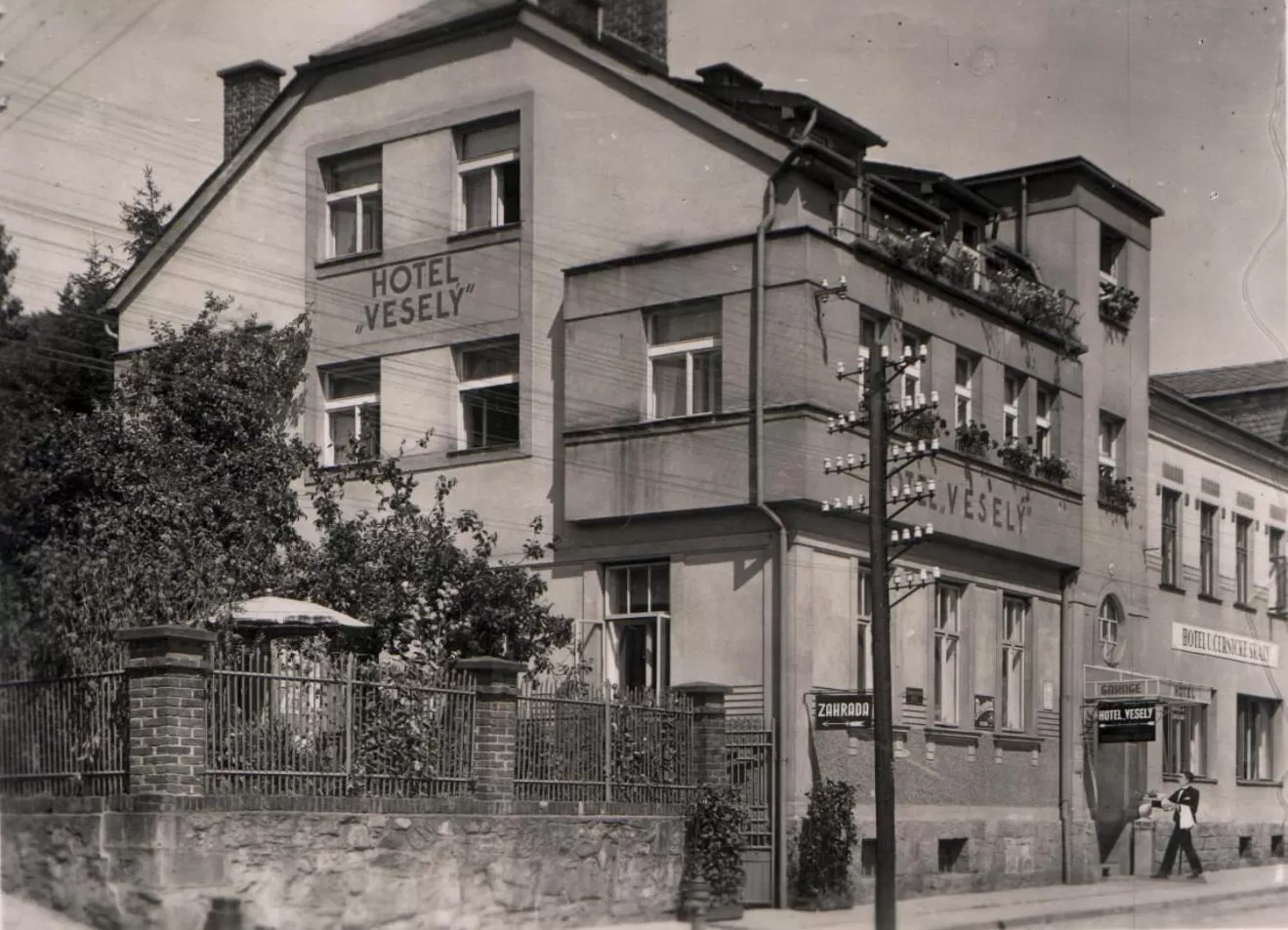 Facade/entrance in Penzion Vesely