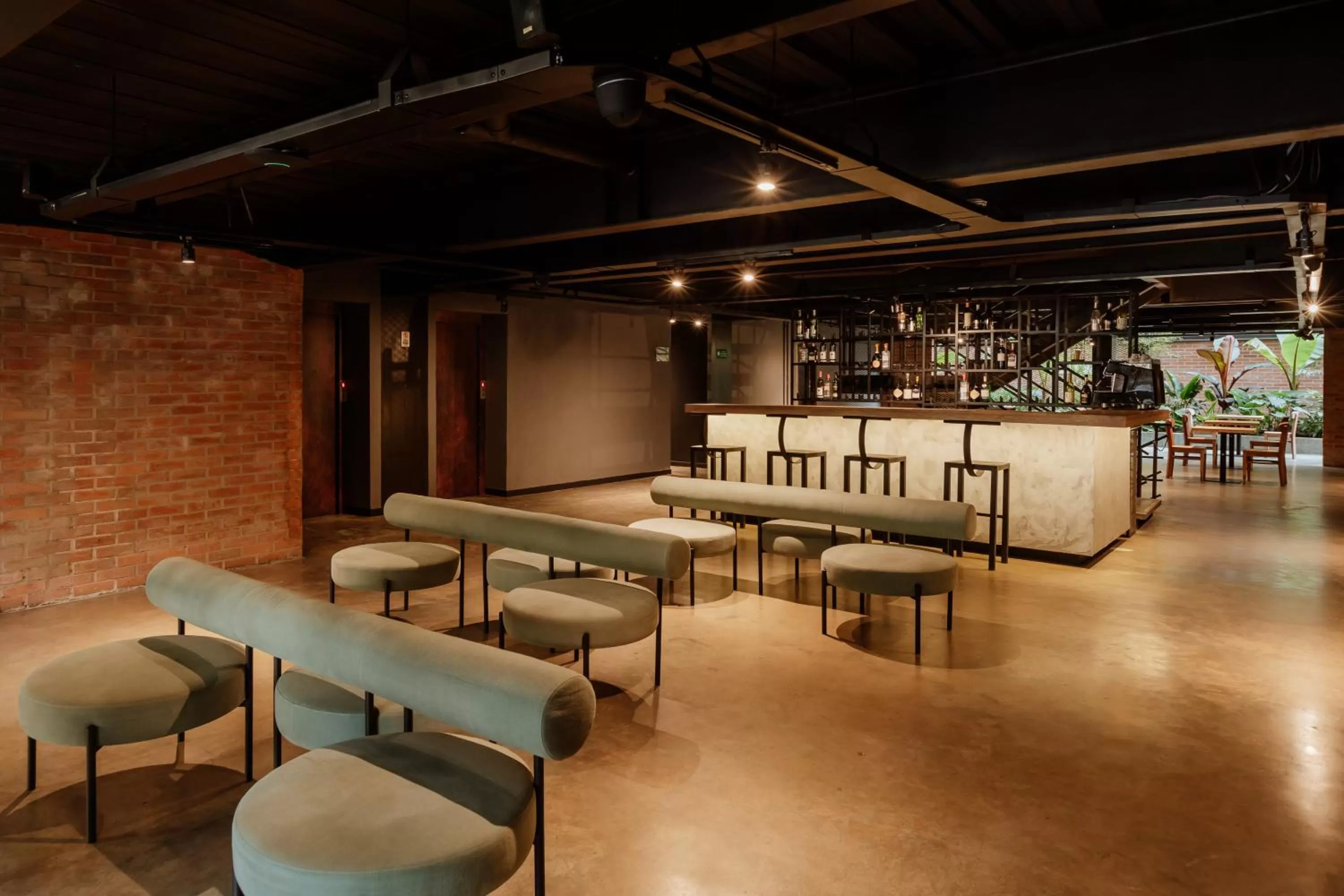 Lounge or bar in The Art Hotel Medellin