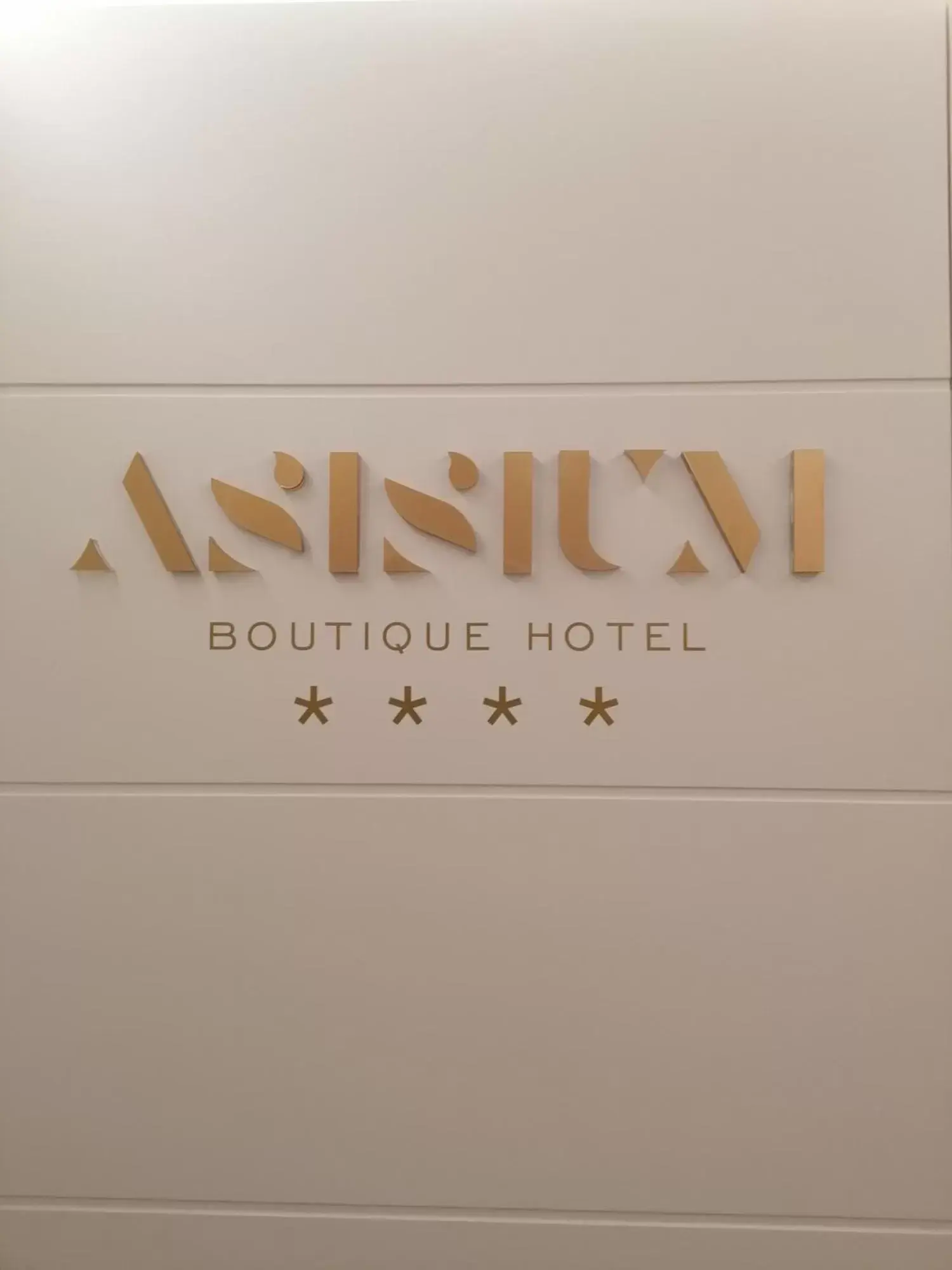 Property Logo/Sign in Asisium Boutique Hotel