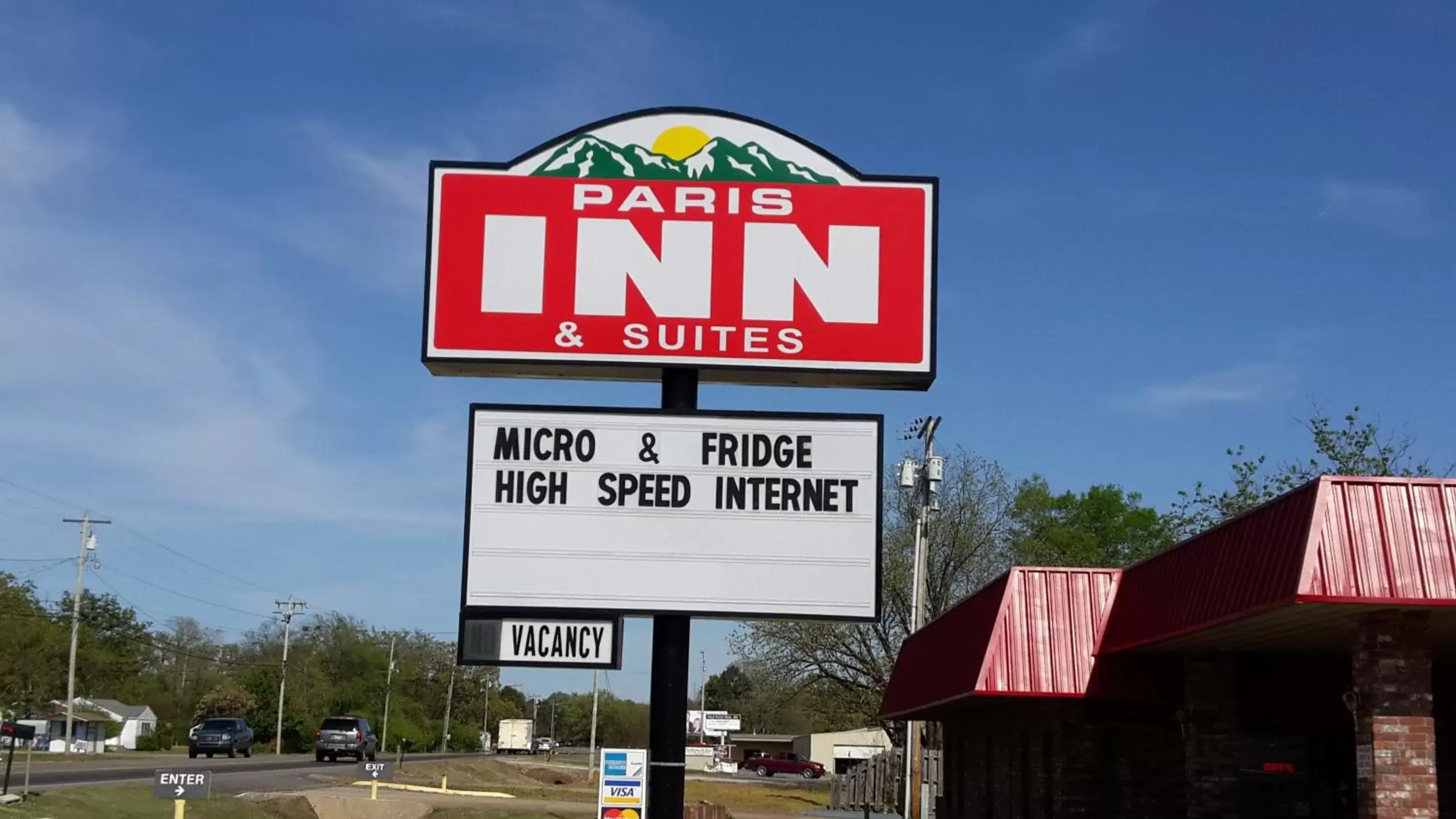 Property Logo/Sign in Paris Inn and Suites