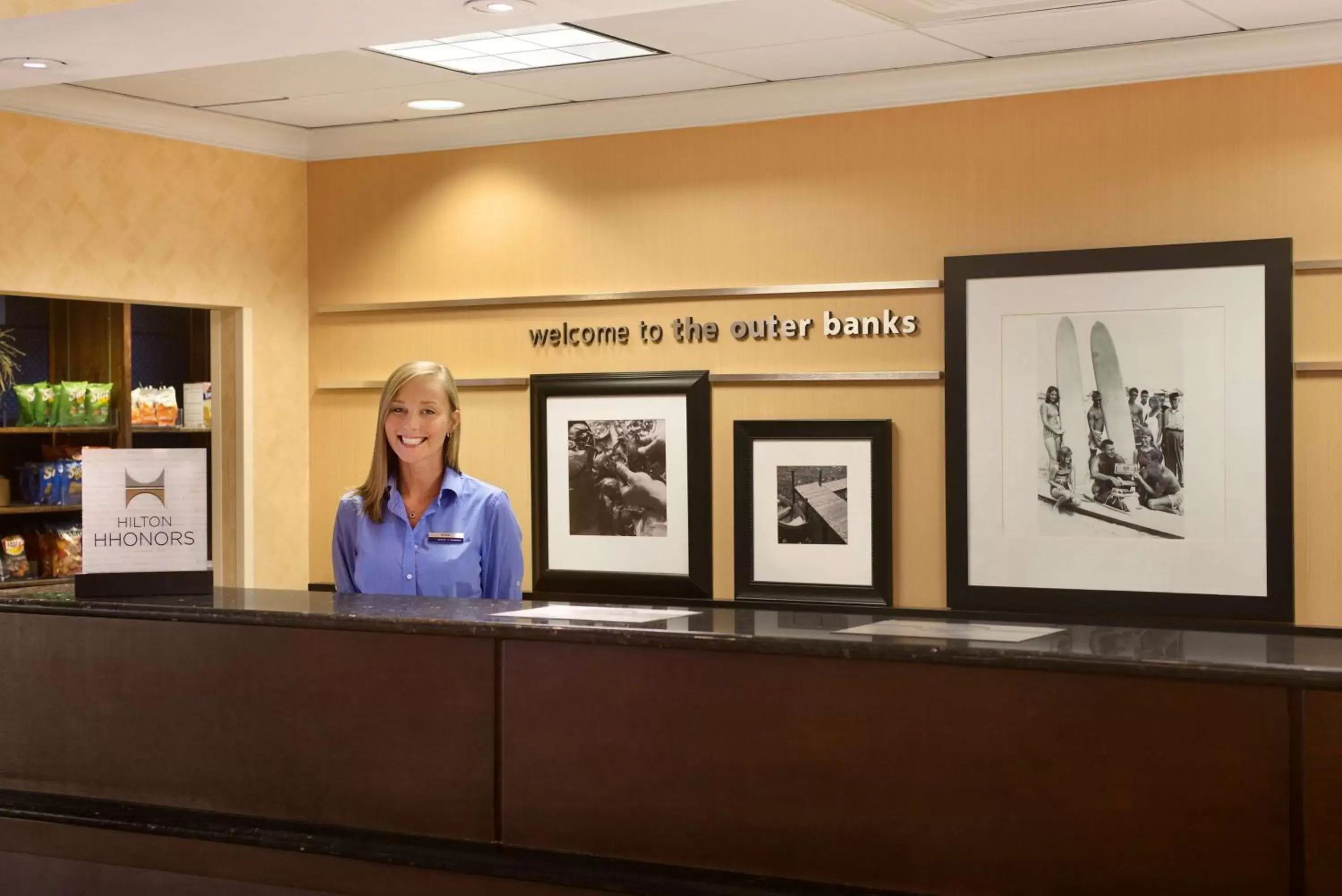 Lobby or reception in Hampton Inn & Suites Outer Banks/Corolla