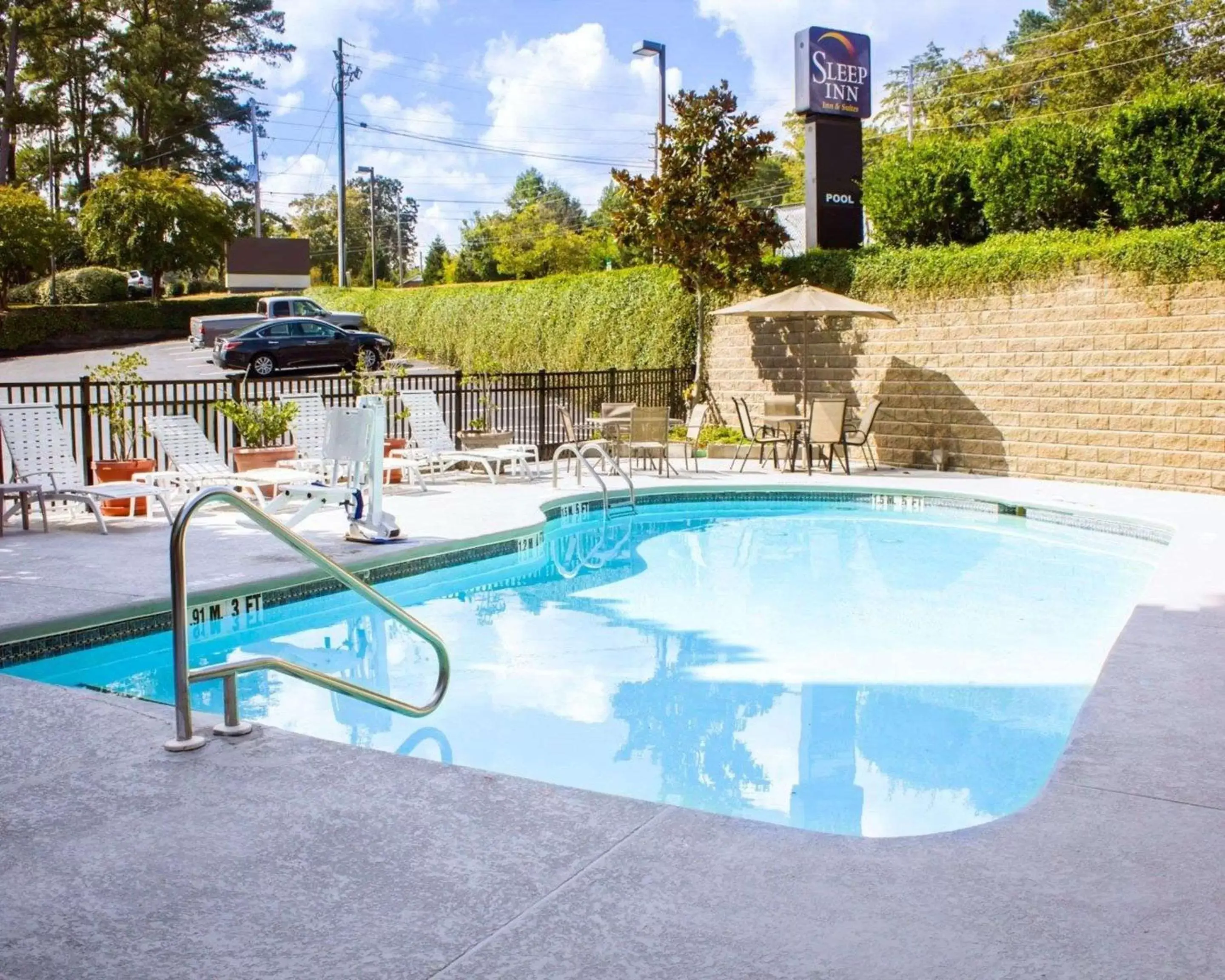 On site, Swimming Pool in Sleep Inn & Suites Columbus State University Area