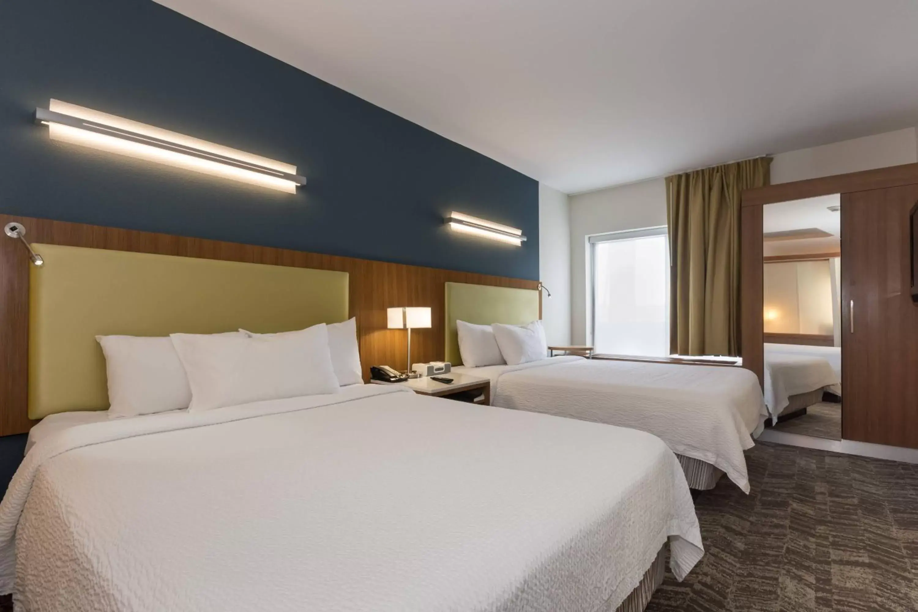 Bedroom, Bed in SpringHill Suites by Marriott Charlotte Ballantyne