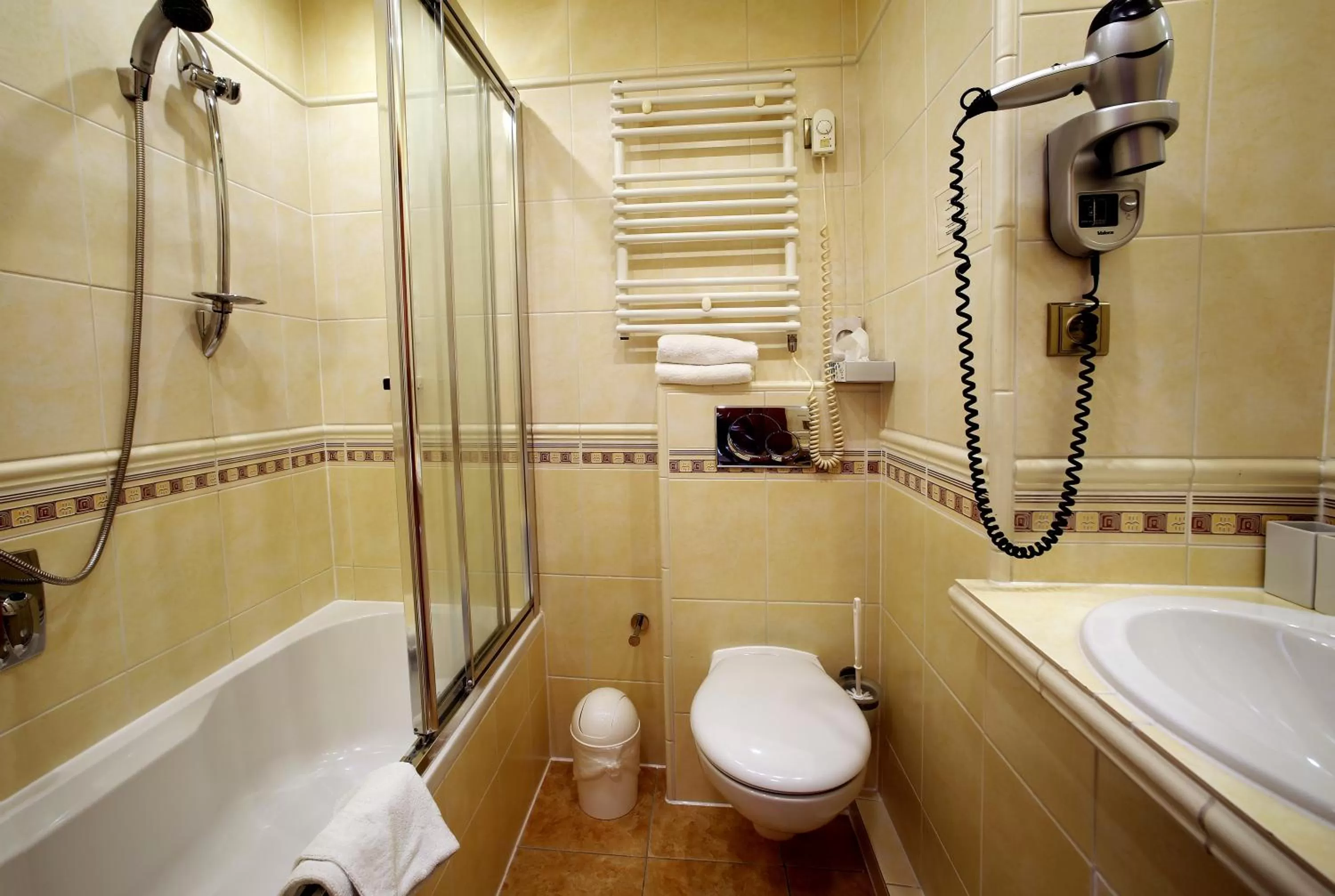 Bathroom in Hotel Roudna
