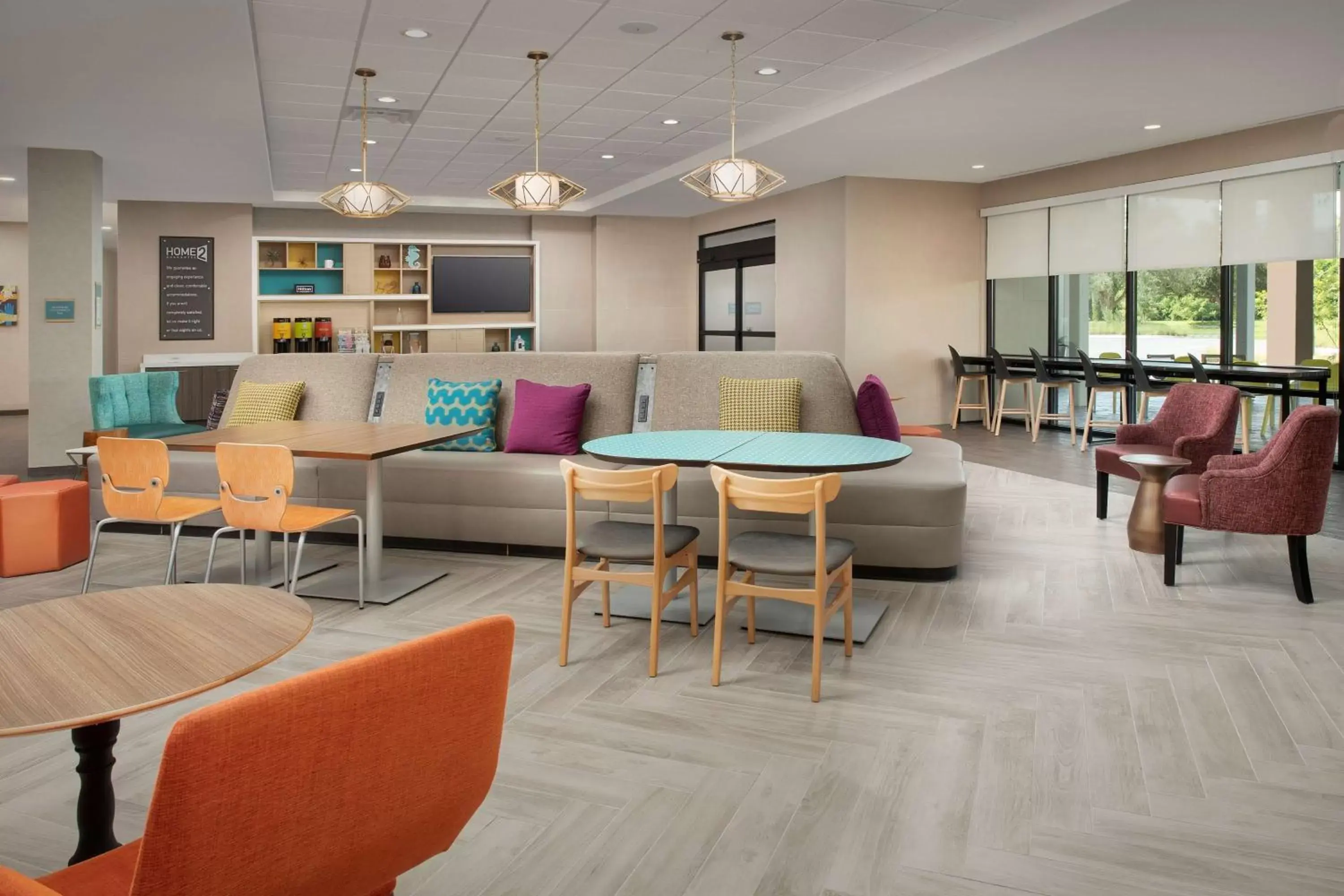 Lobby or reception in Home2 Suites By Hilton St. Augustine I-95 Lobby or reception in Home2 Suites By Hilton St. Augustine I-95