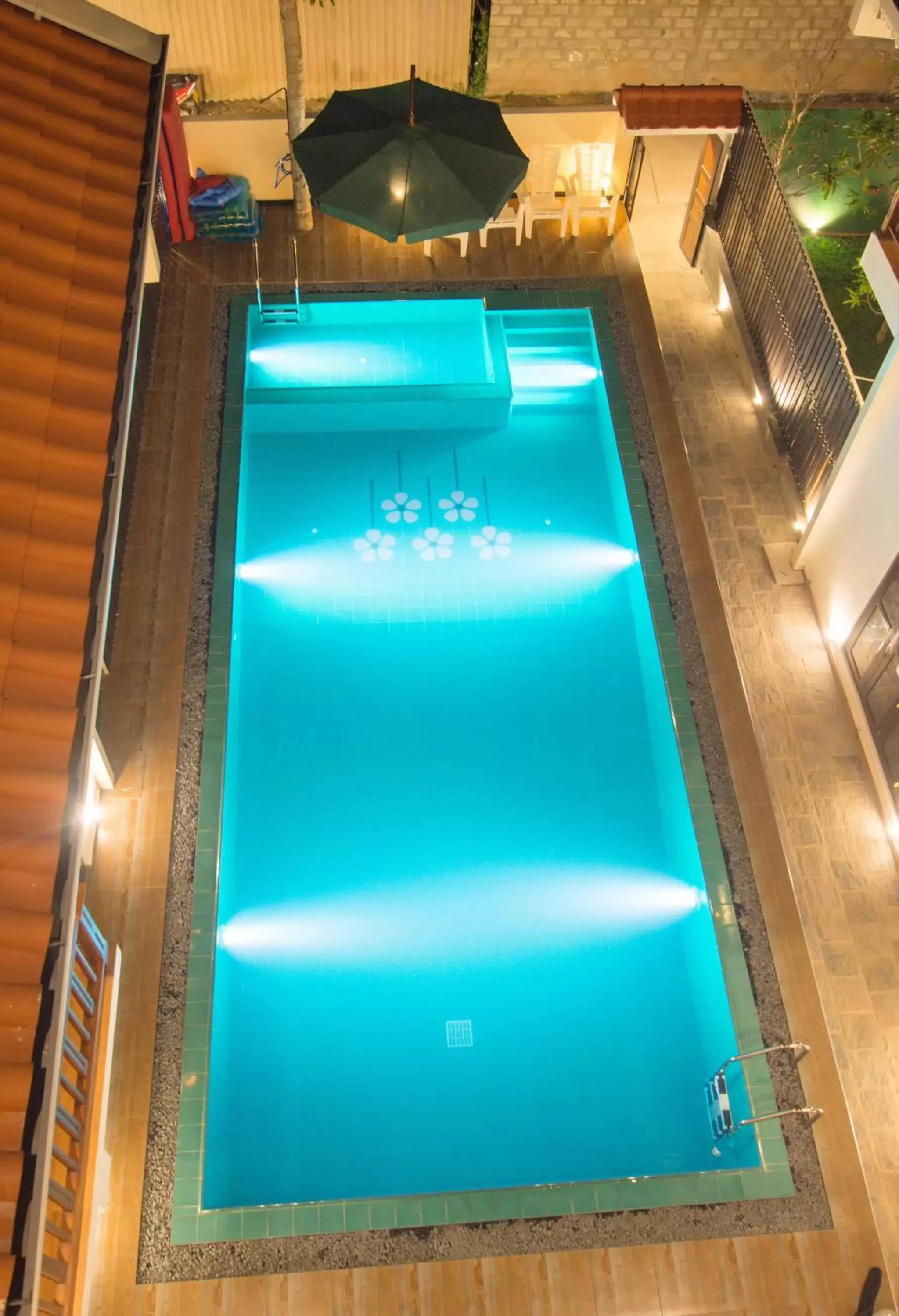 Night, Swimming Pool in Ashiyana Hotel