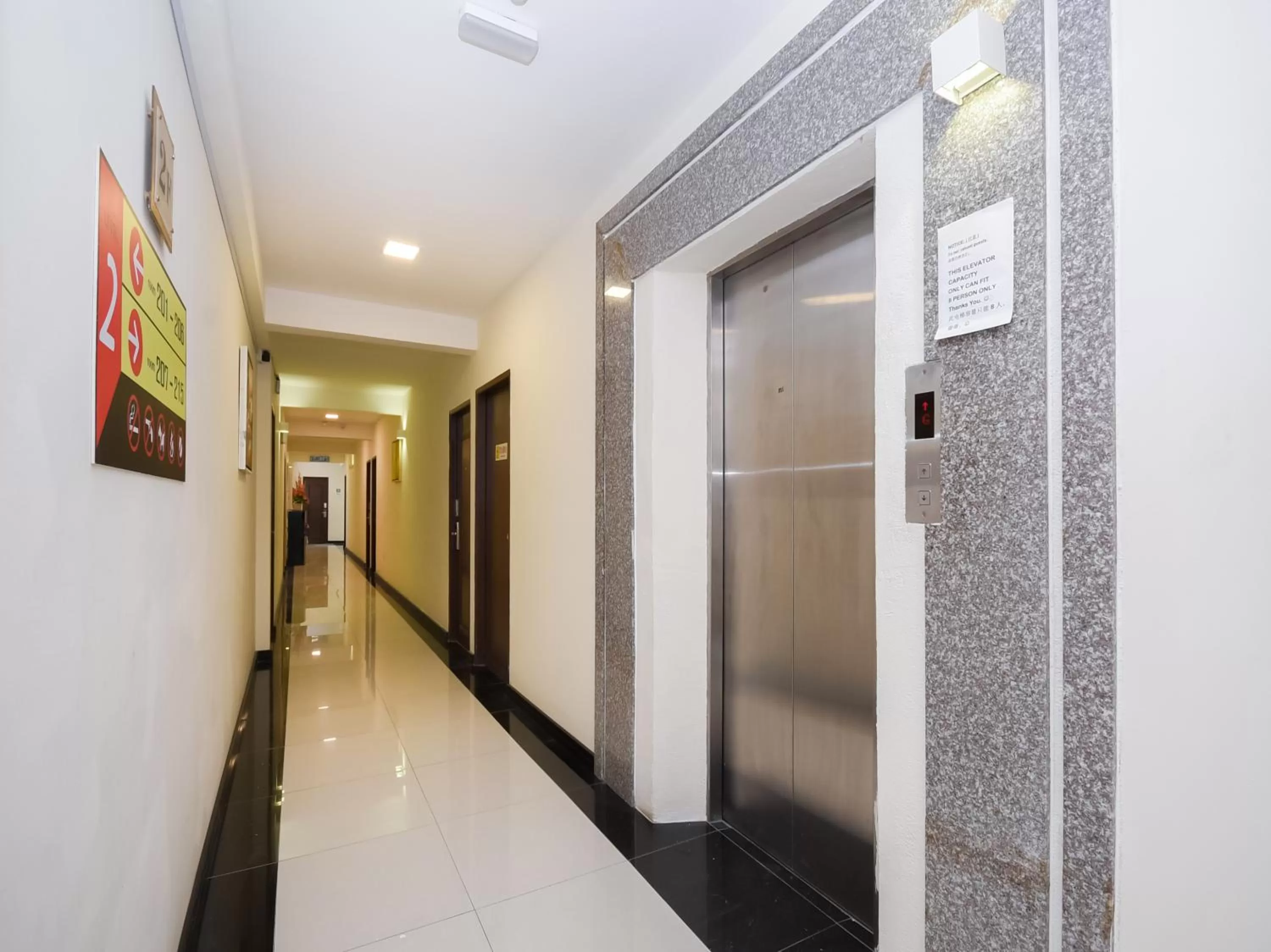 Floor plan in Kenyalang Suite