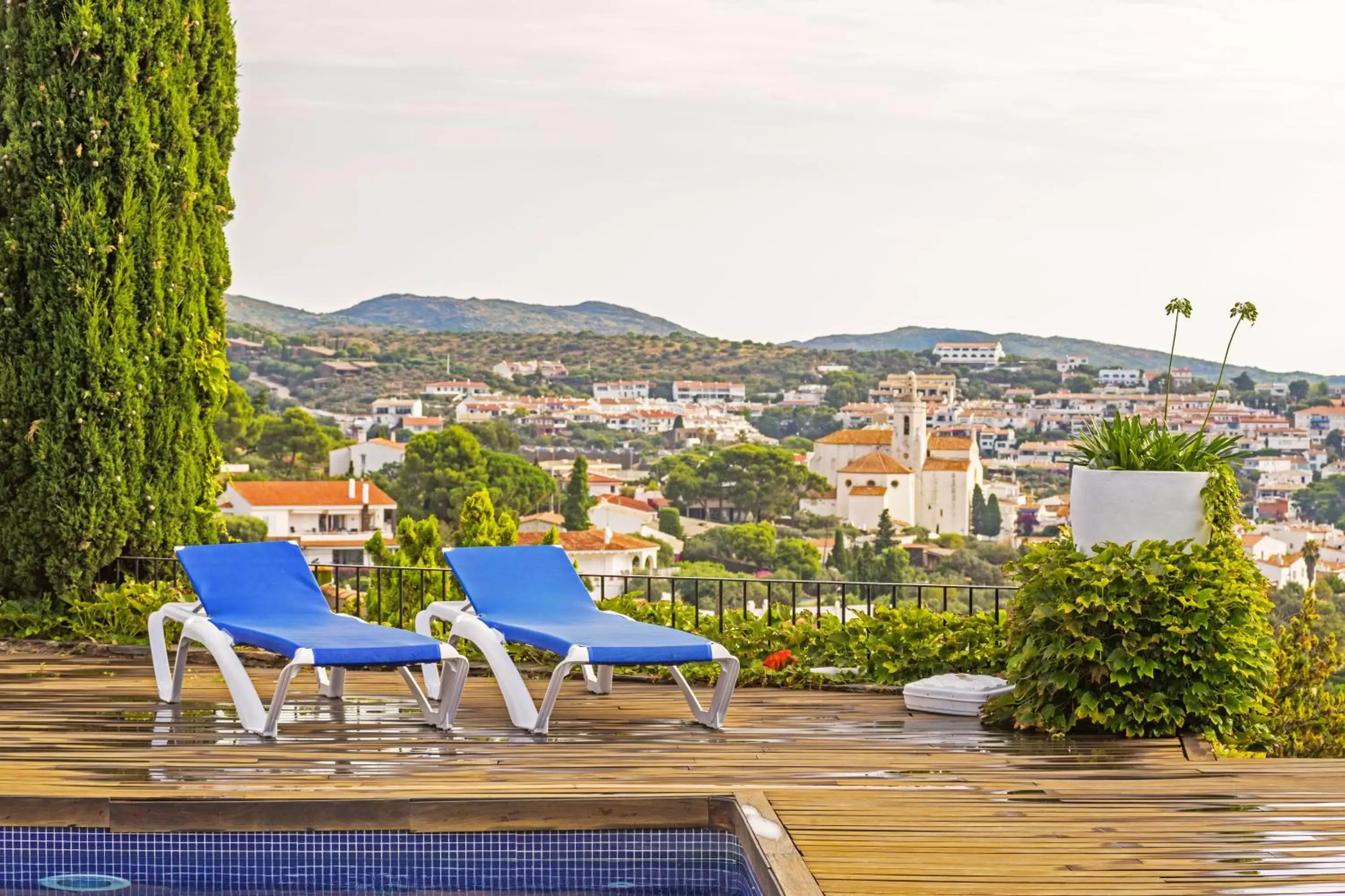 Swimming pool in Hotel Rec de Palau