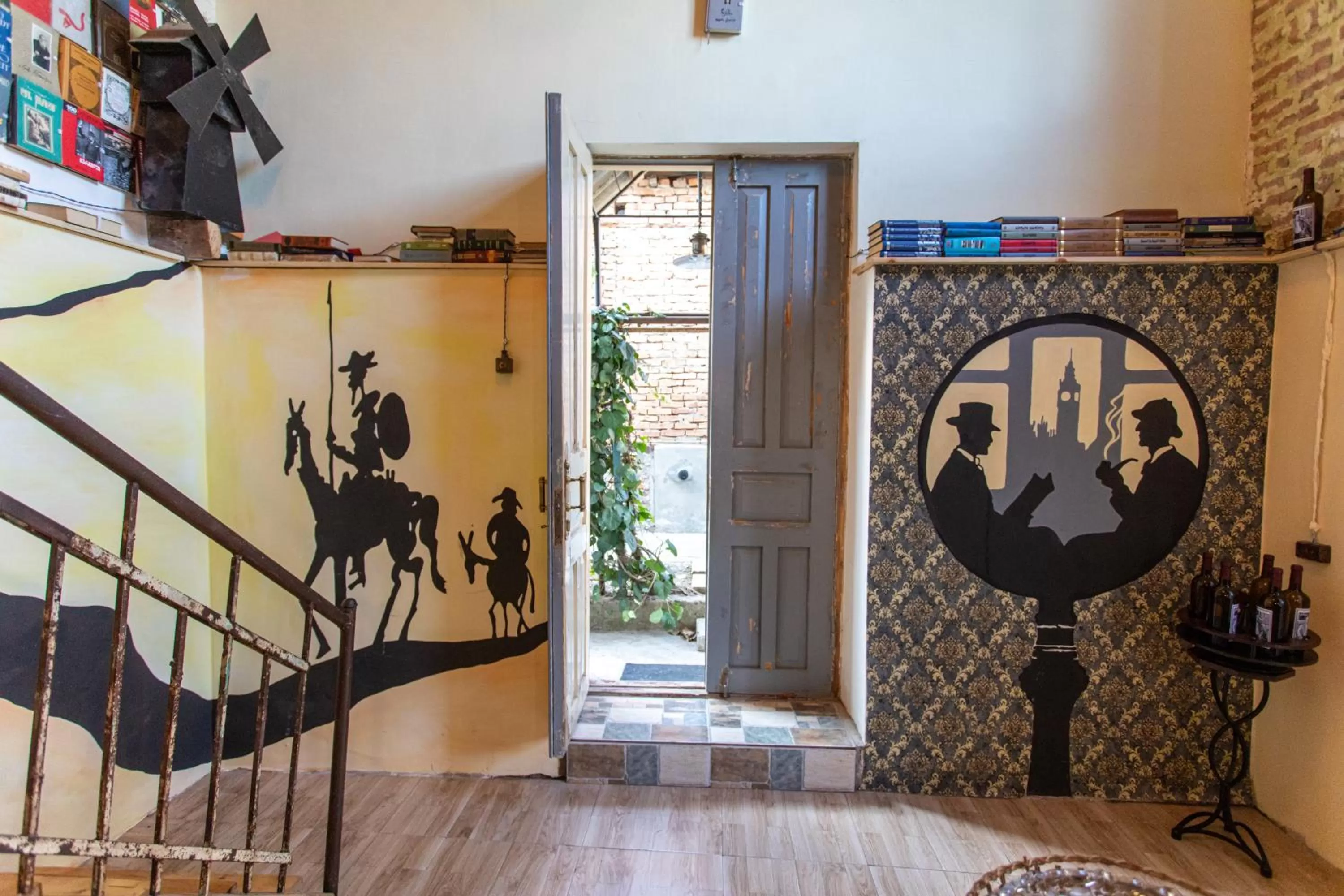Living room in Book Hotel
