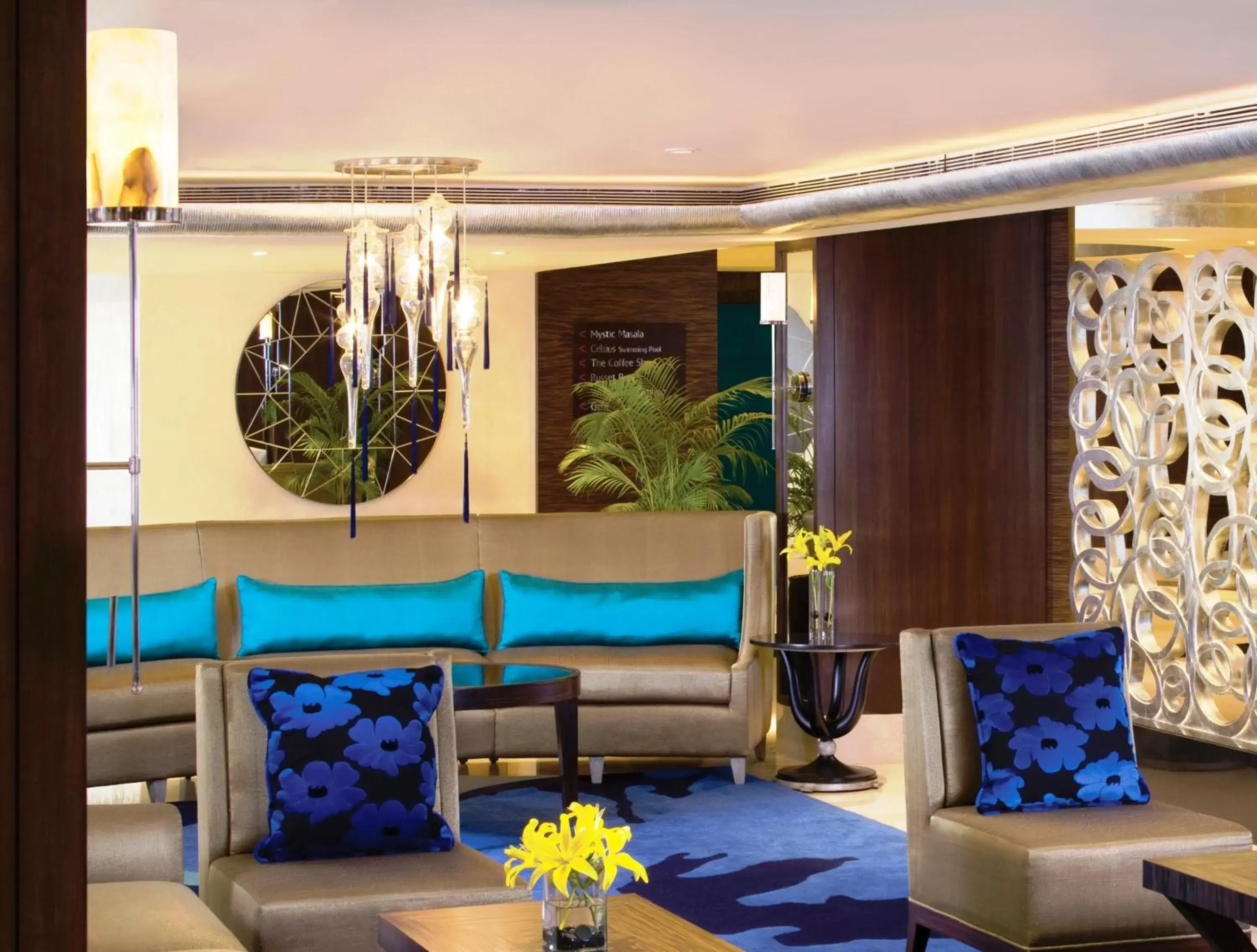 Lounge or bar, Lobby/Reception in Blue Diamond Pune IHCL SeleQtions