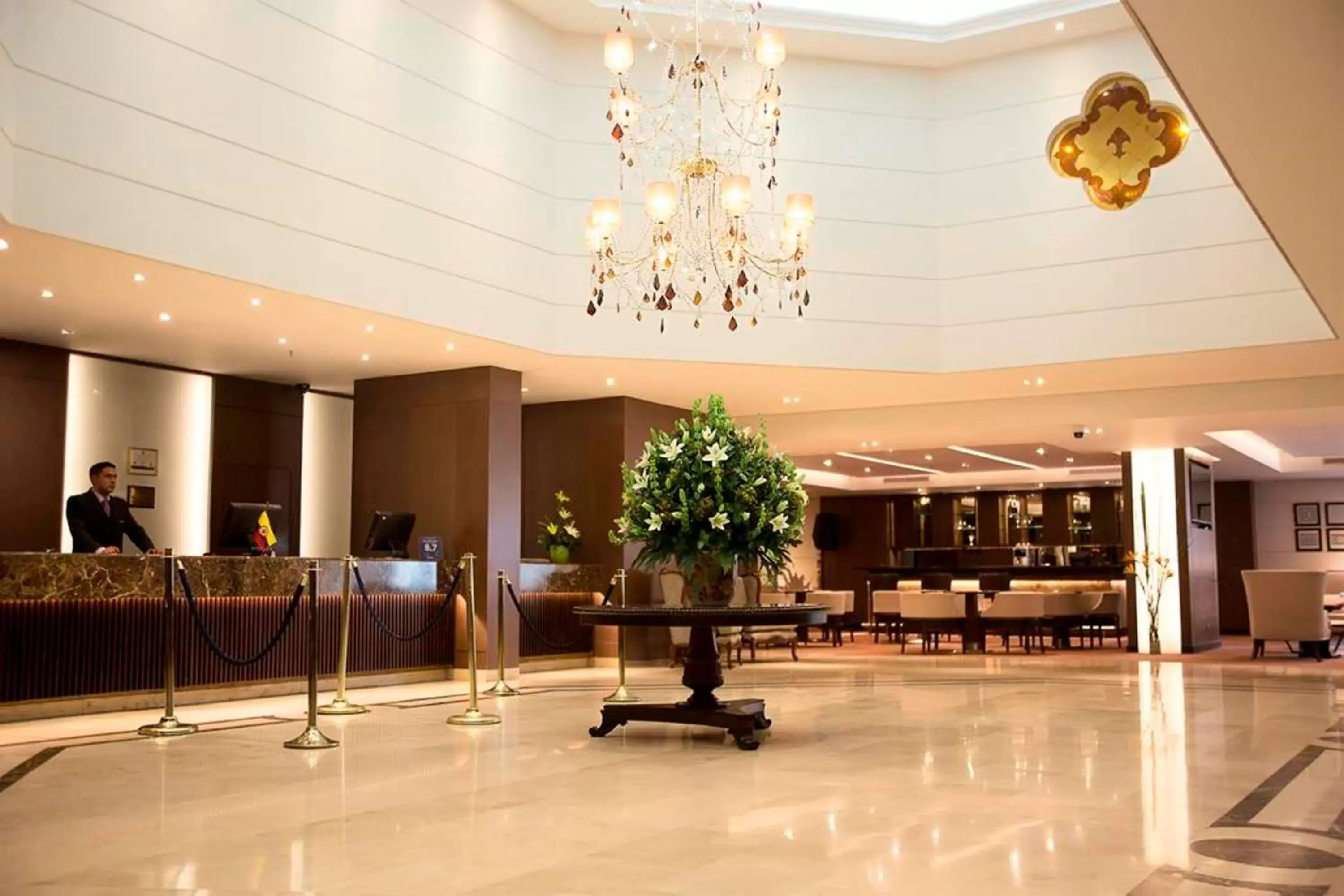 Area and facilities, Lobby/Reception in Hotel Dann Carlton Bogota