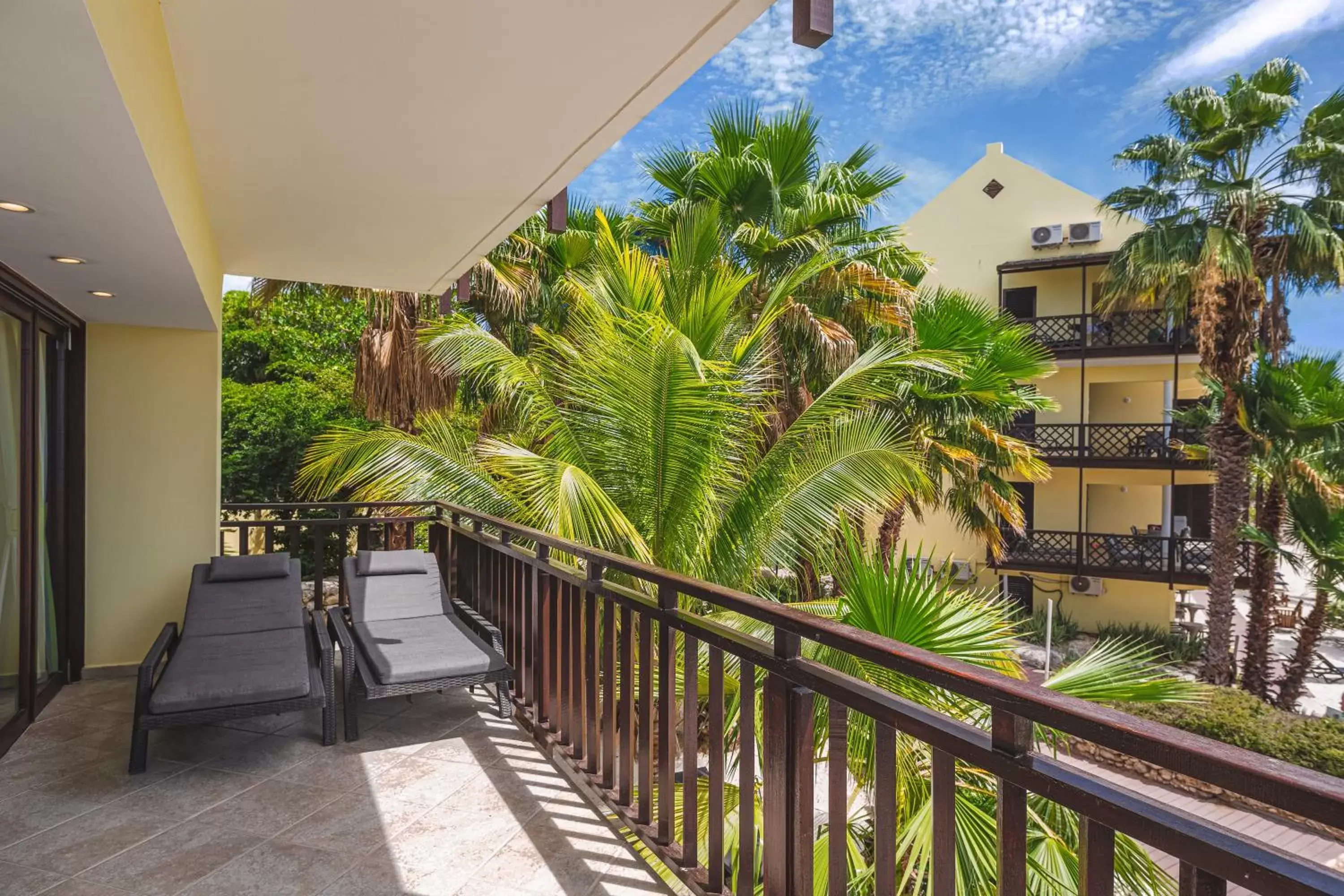 Balcony/Terrace in LionsDive Beach Resort