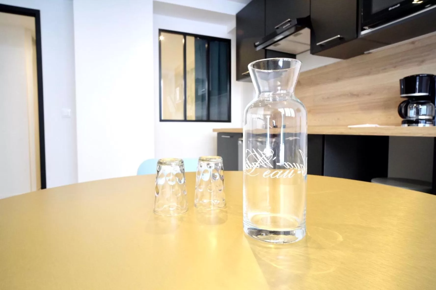 Kitchen or kitchenette in City Affaire, Petit déjeuner OFFERT en Hypercentre