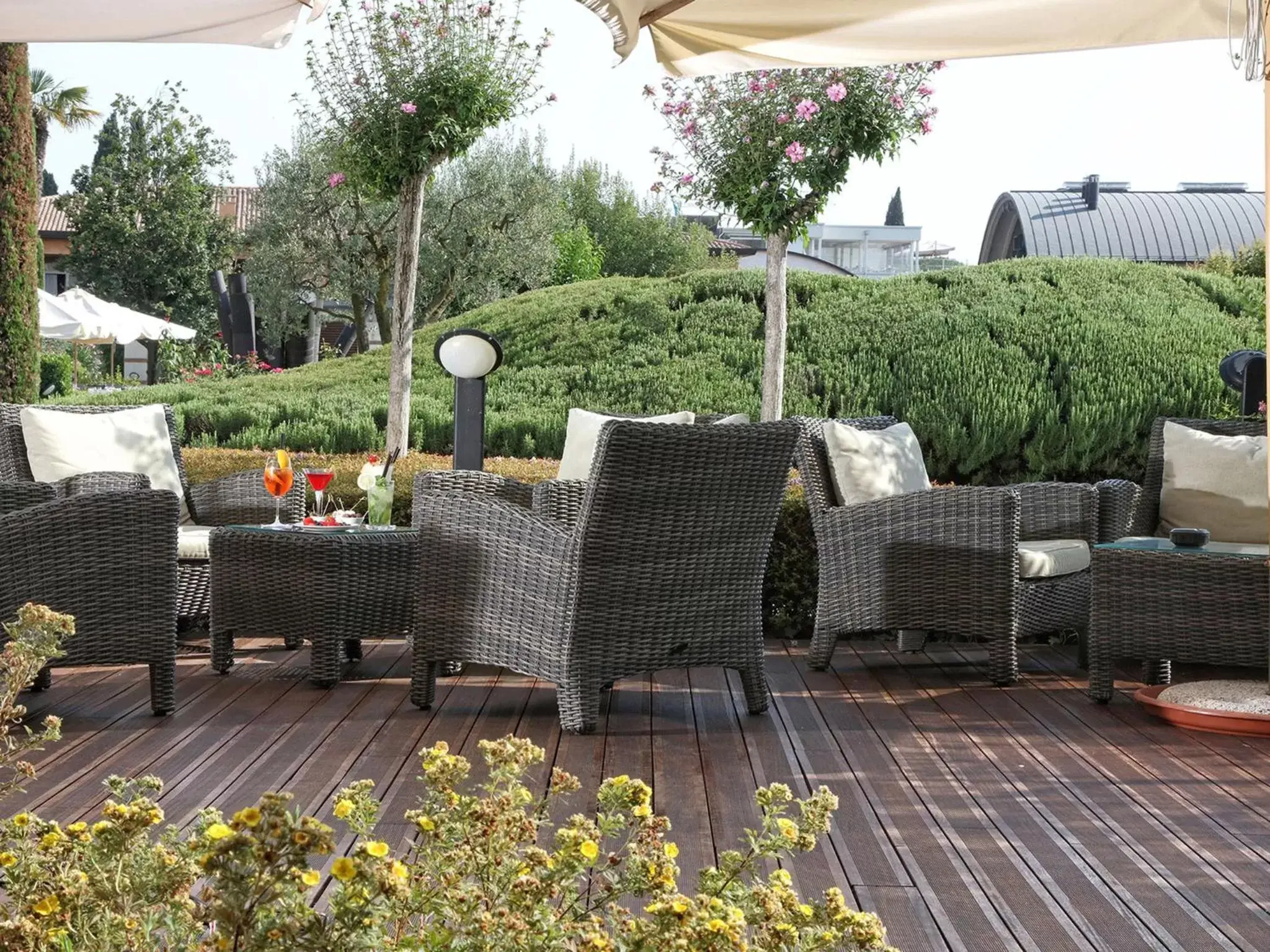 Balcony/Terrace, Patio/Outdoor Area in Hotel Caesius Thermae & Spa Resort
