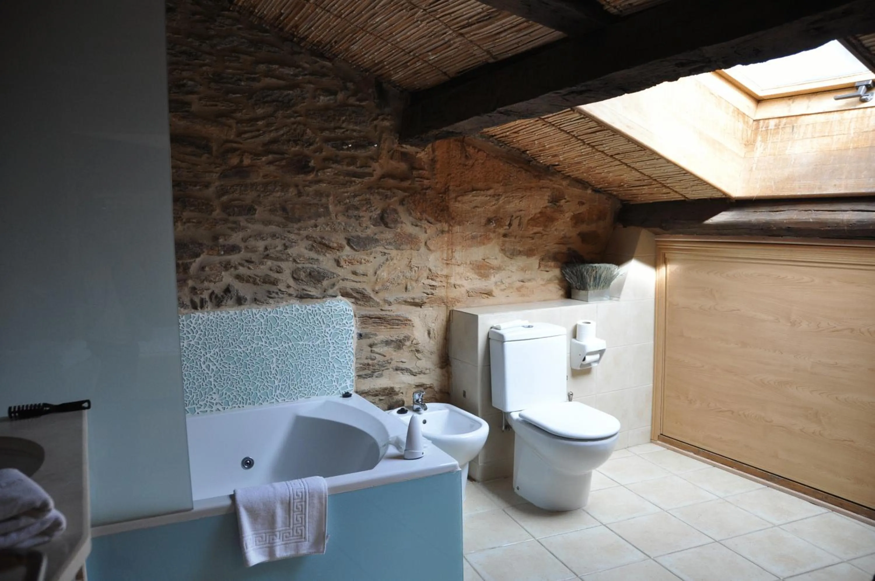 Bathroom in Posada Real La Carteria