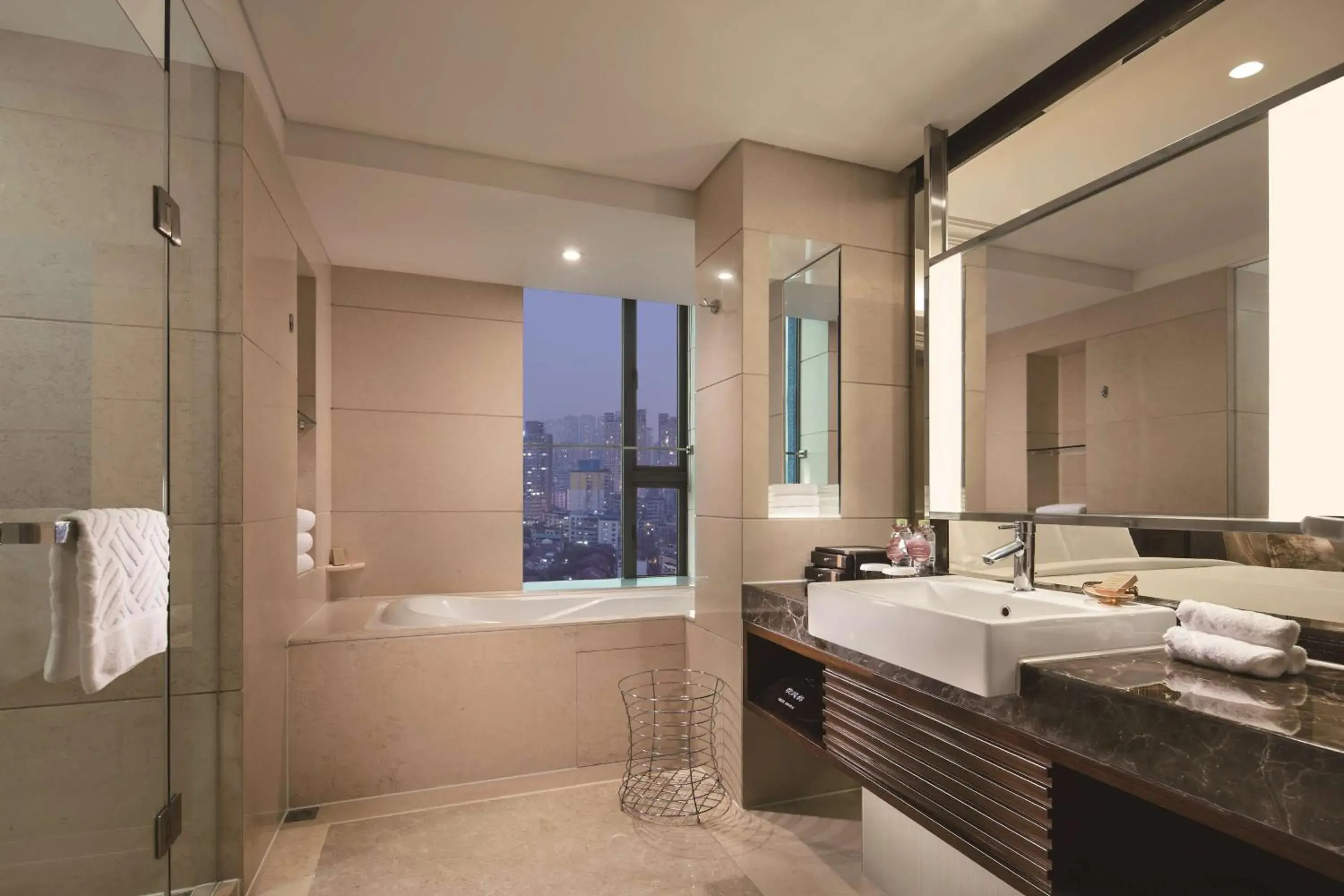 Bathroom in DoubleTree By Hilton Chongqing North