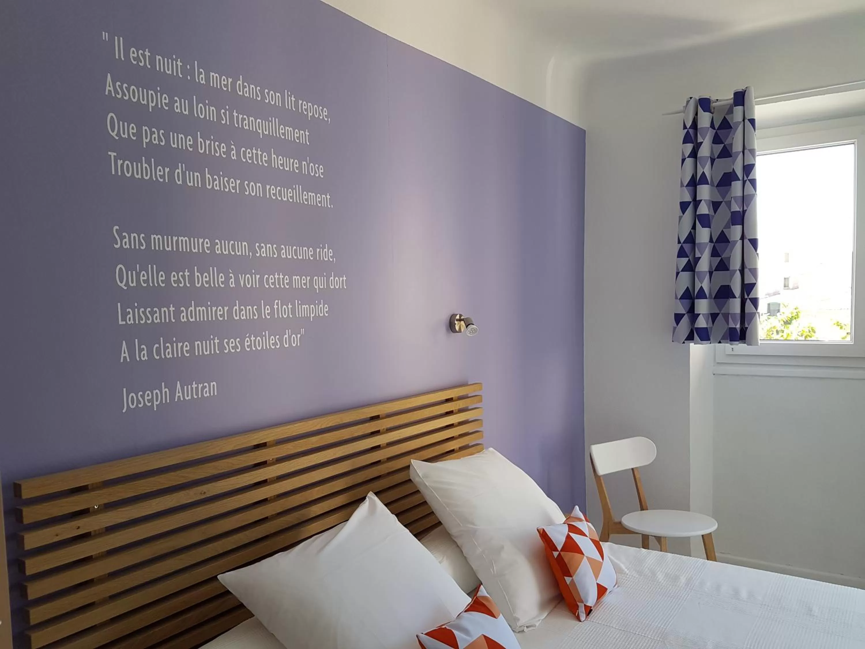 Decorative detail, Bed in Villa TerraMera Hôtel