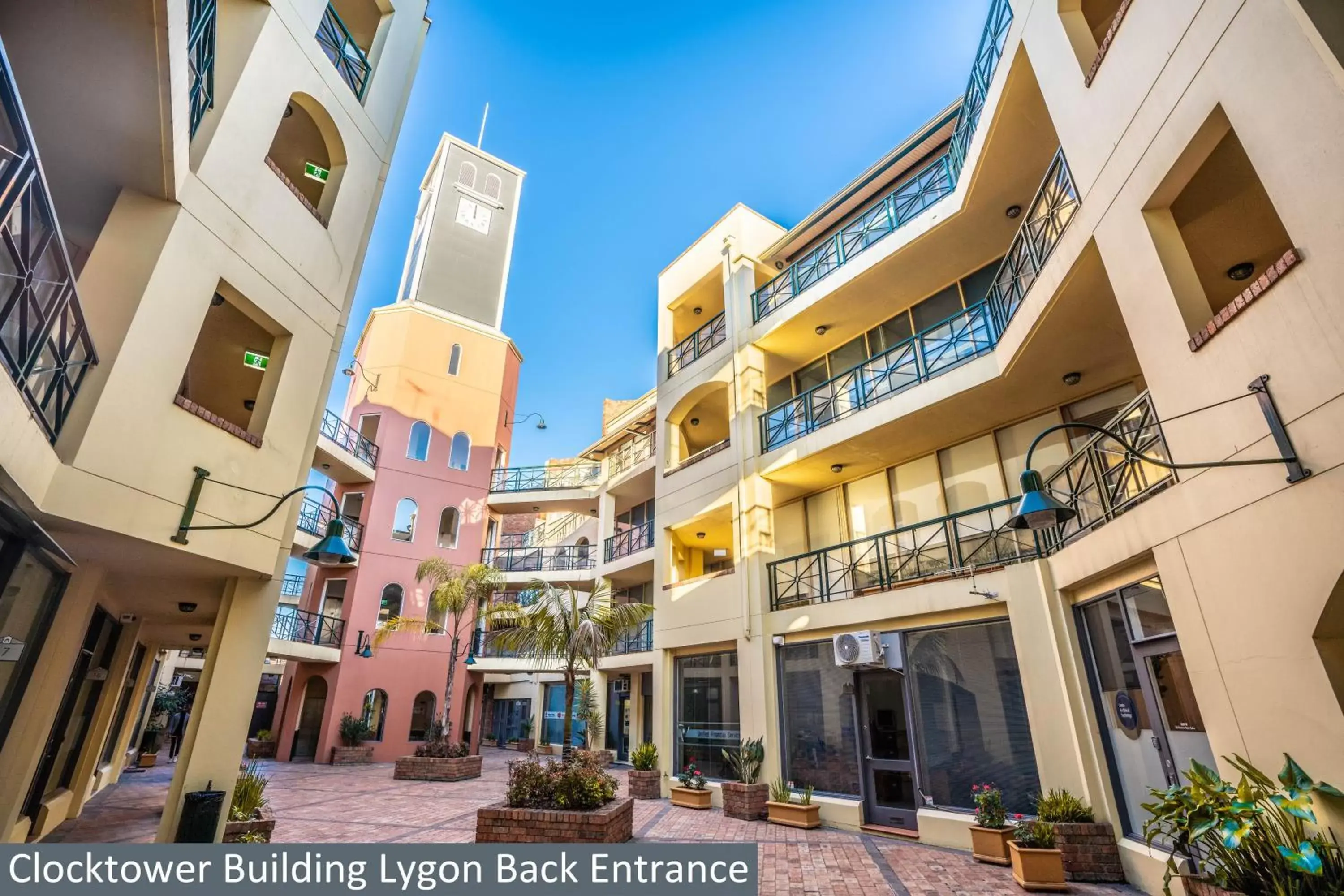 Facade/entrance in Clocktower Apartment Hotel