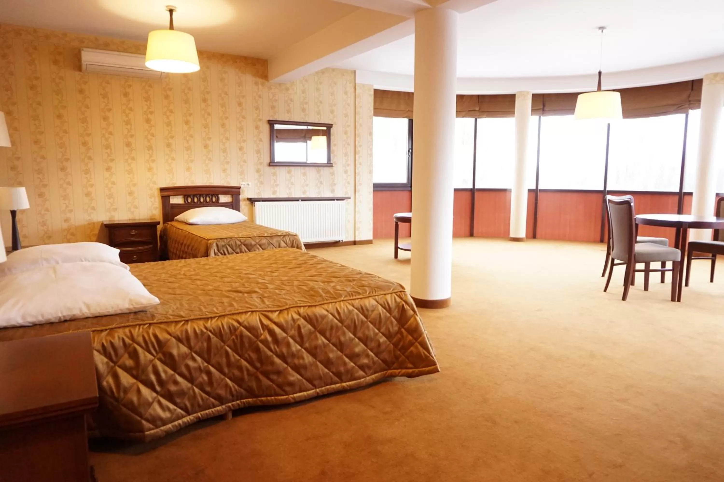 Bed in Hotel Mistral