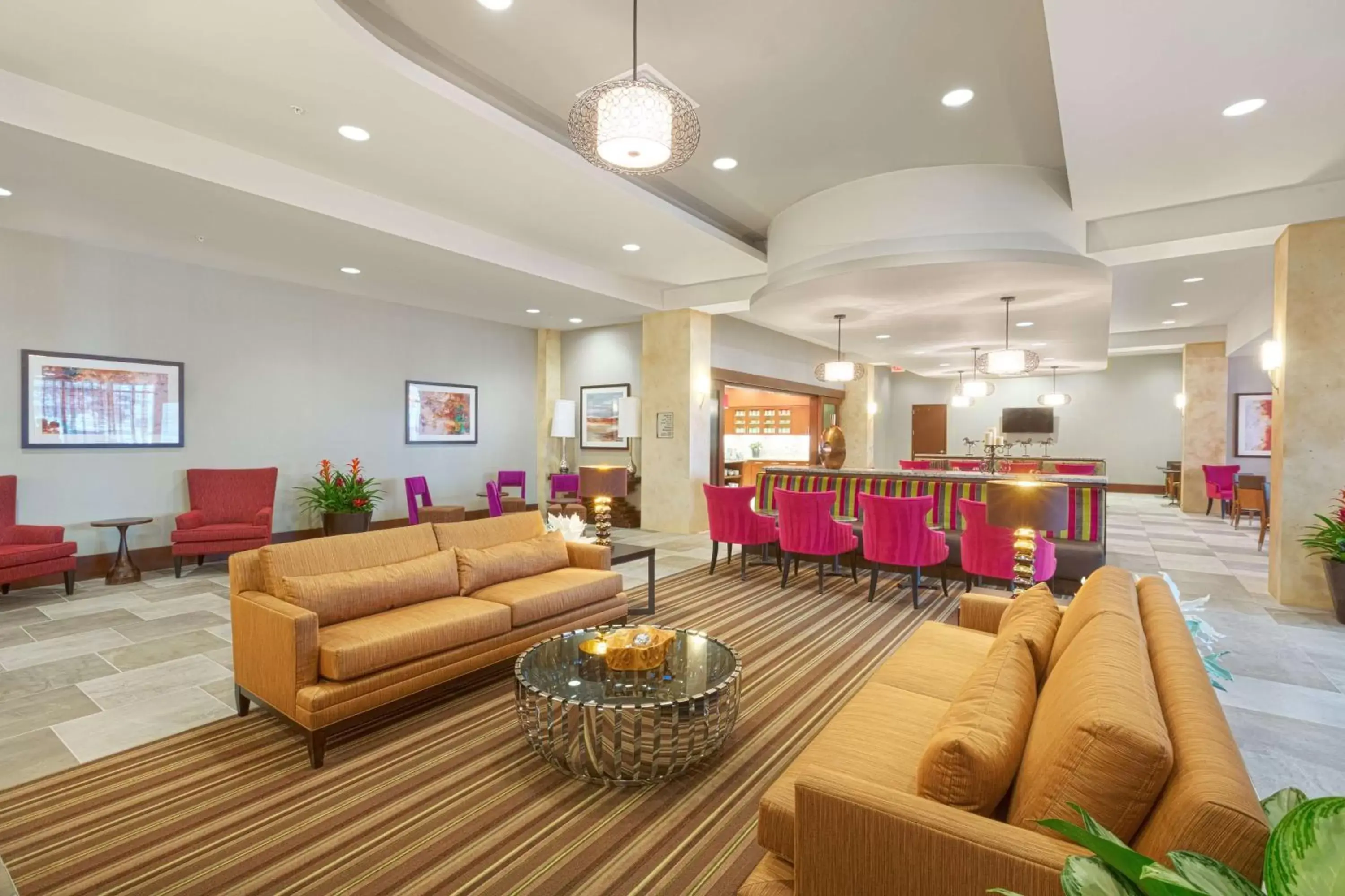 Lobby or reception, Seating Area in Homewood Suites by Hilton Houston Downtown