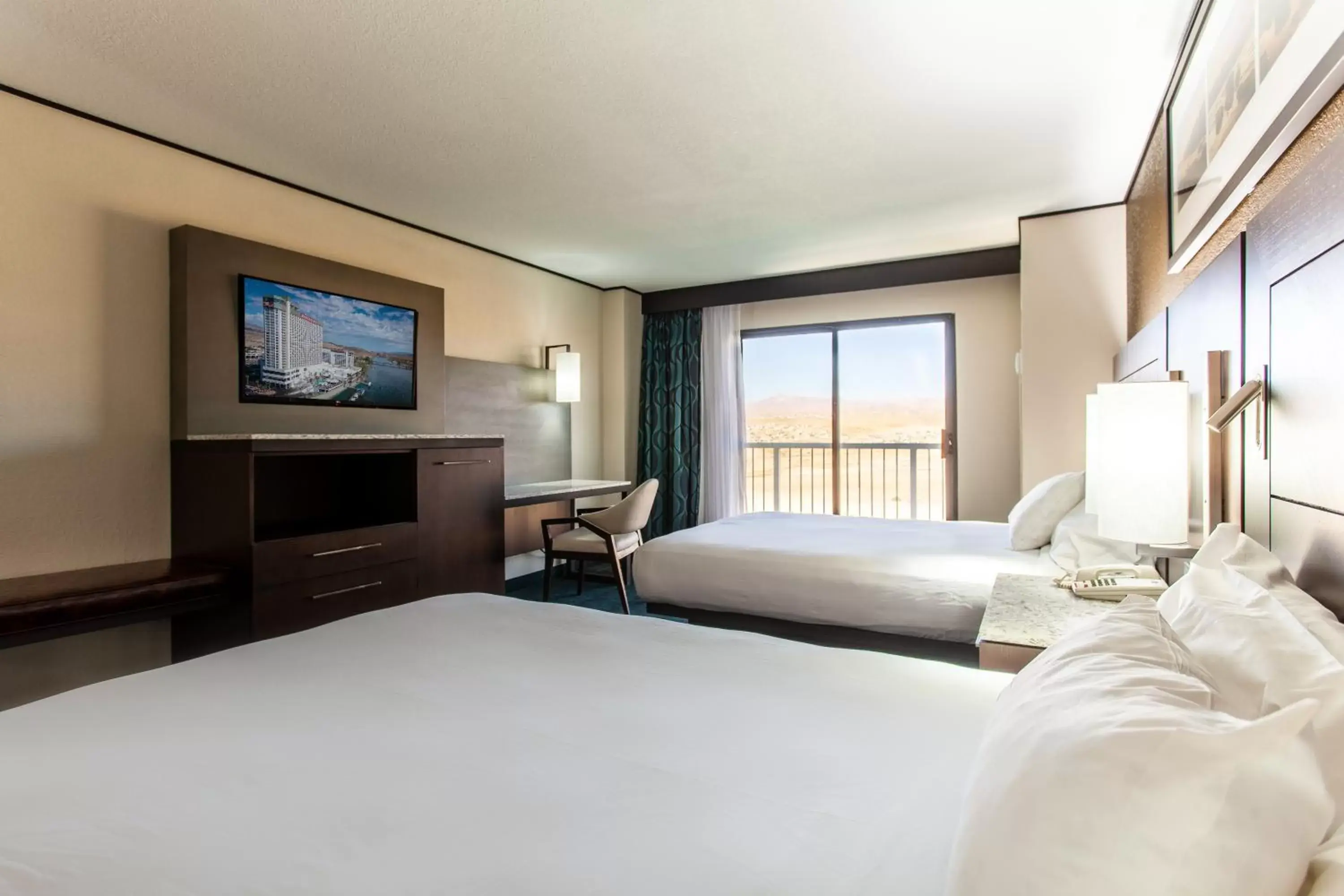 Photo of the whole room, Bed in Don Laughlin's Riverside Resort & Casino