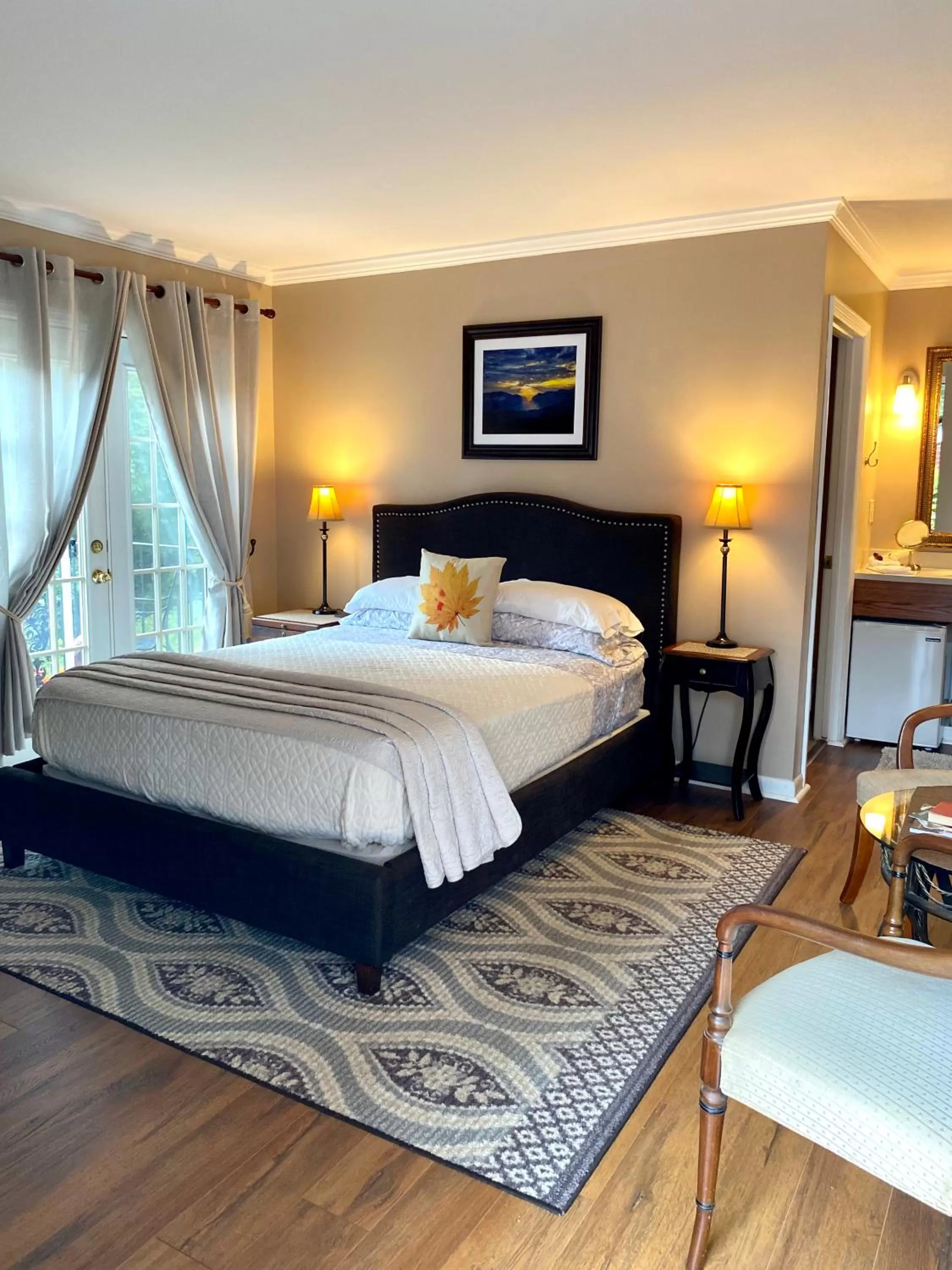 Bed in Grafton Lodge