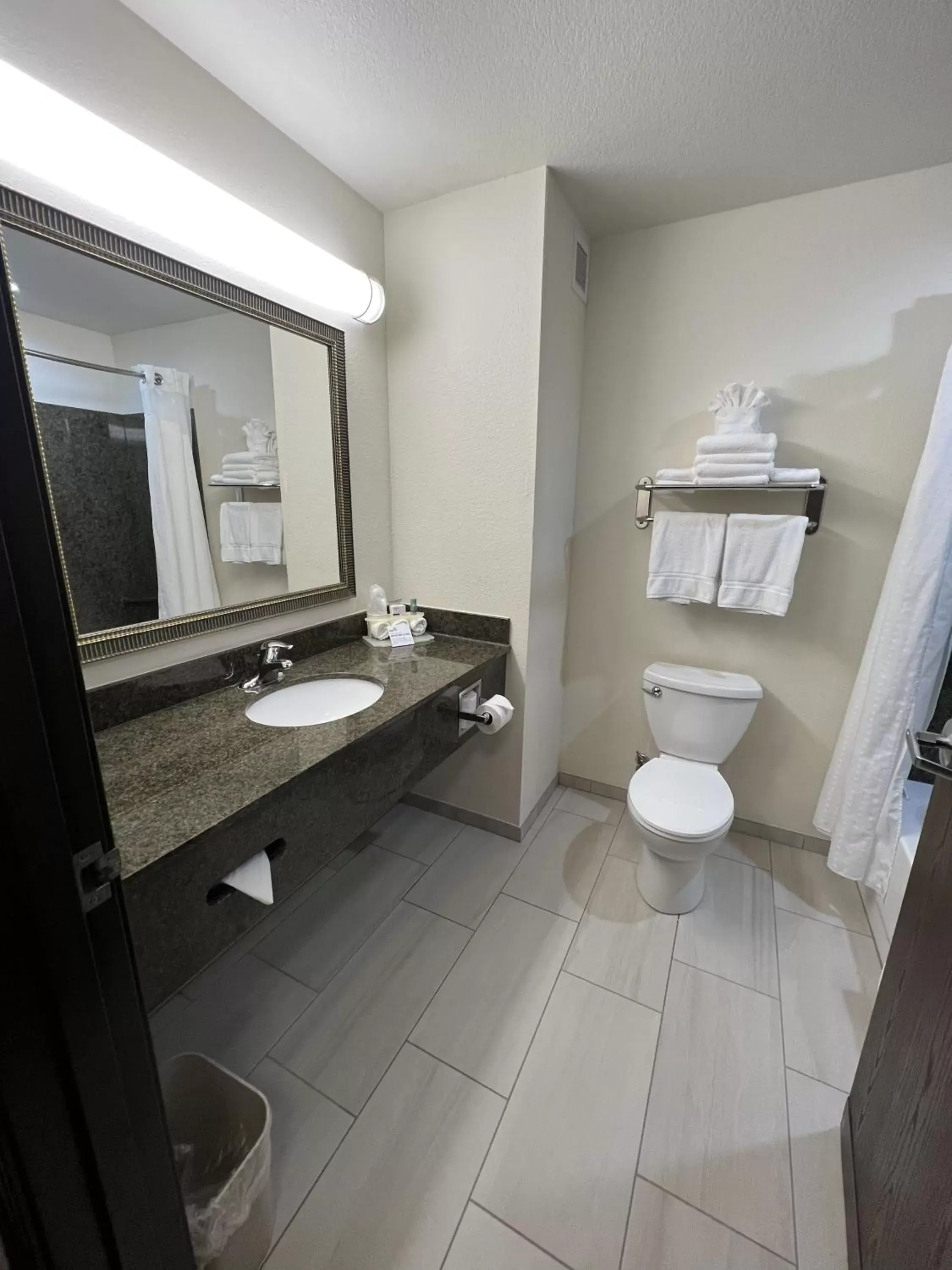 Bathroom in Holiday Inn Express & Suites - Omaha I - 80, an IHG Hotel