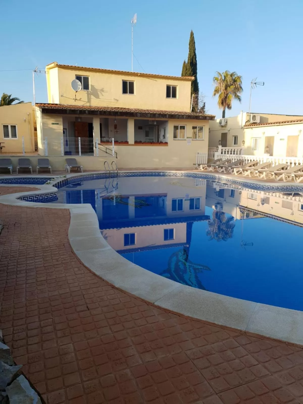 Swimming pool in Casa Robion