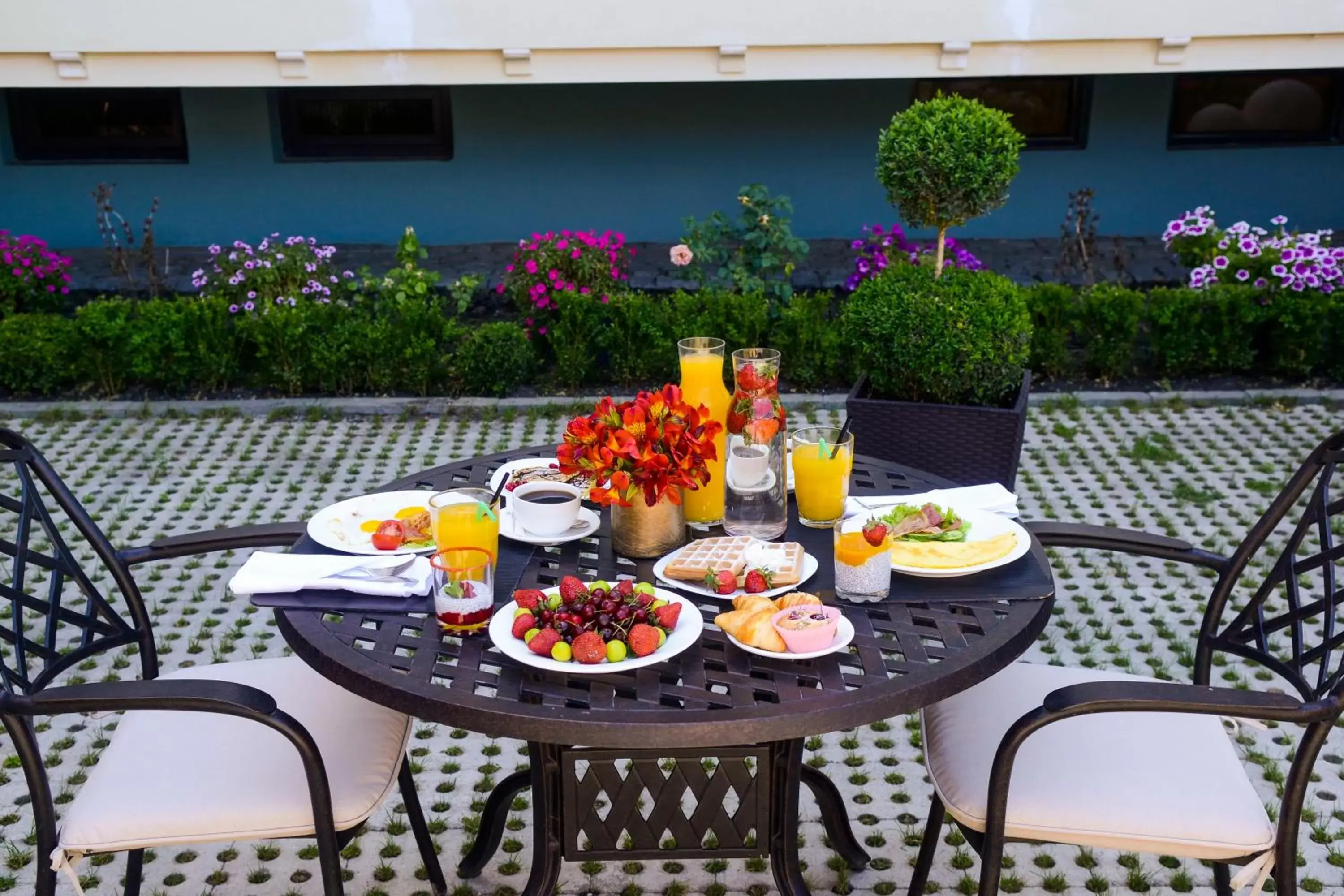 Patio in Amante Narikala Boutique Hotel