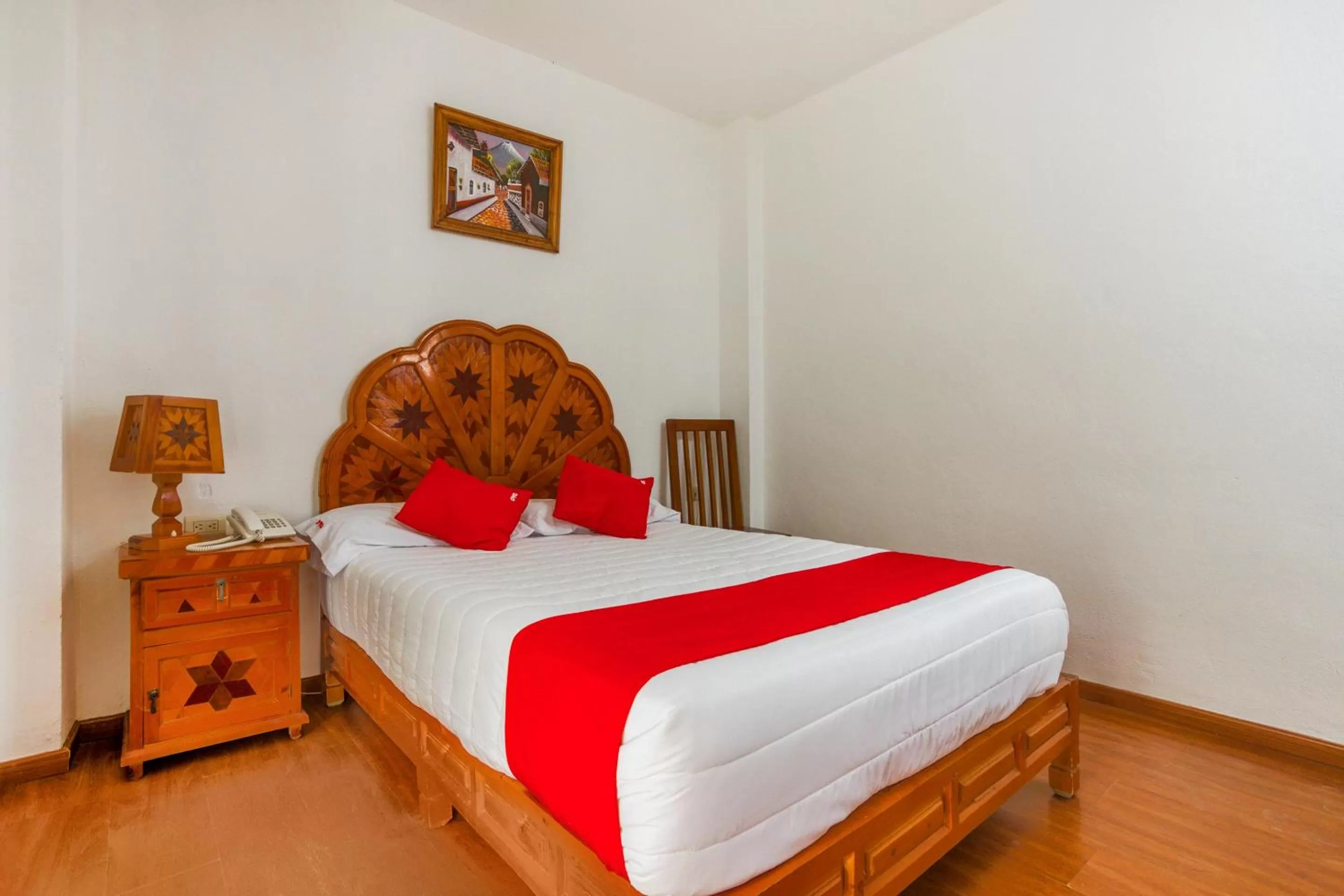 Bedroom in OYO Hotel Montes, Atlixco Puebla