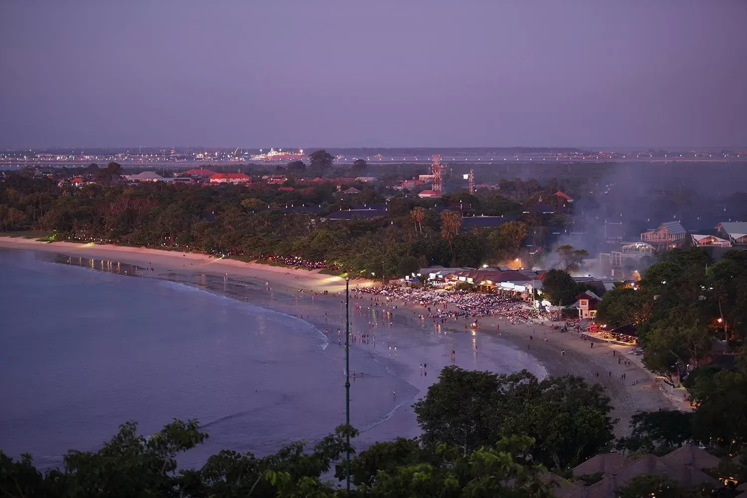 Sea view, Bird's-eye View in Del Cielo Villa Jimbaran