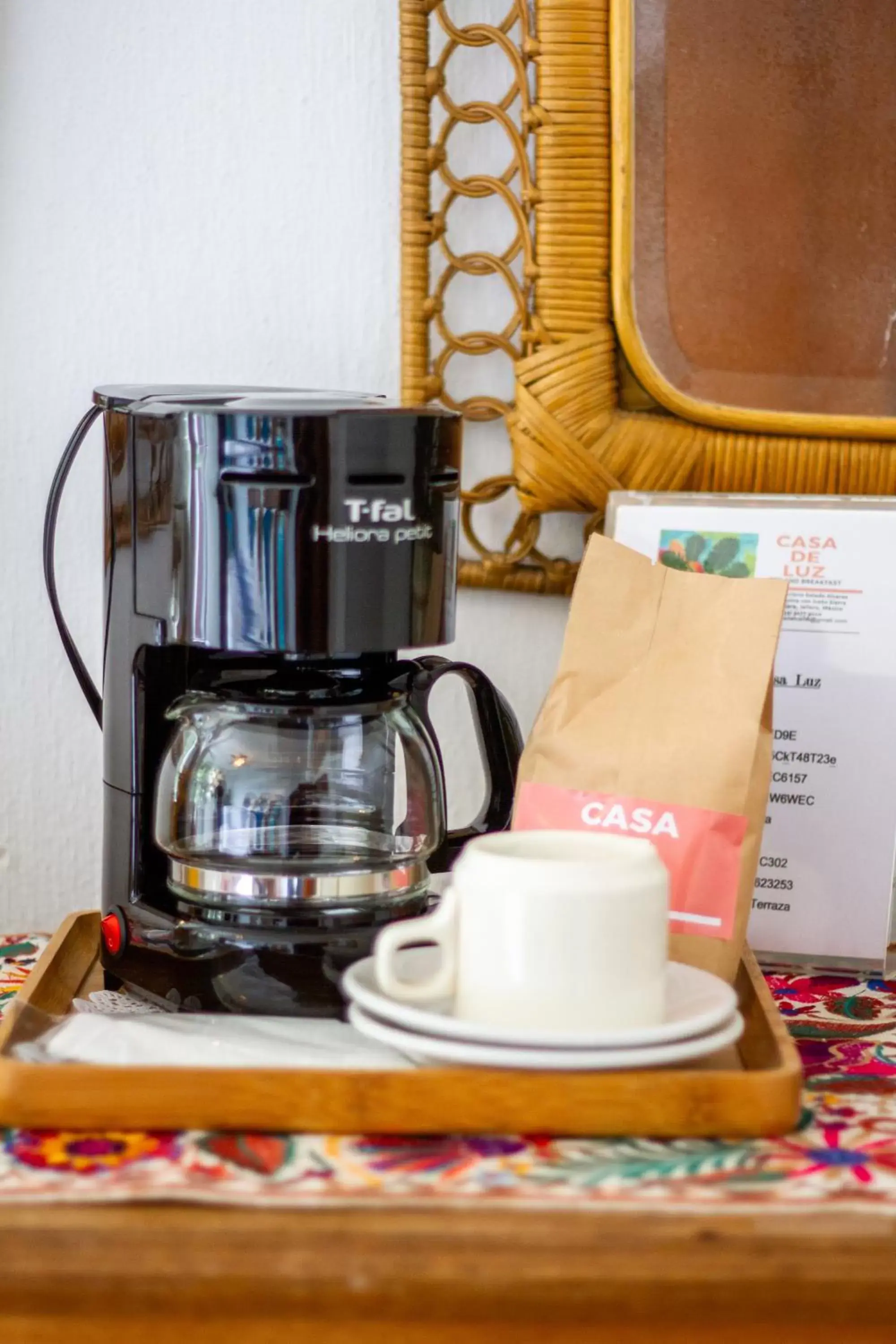 Coffee/tea facilities in Casa de Luz