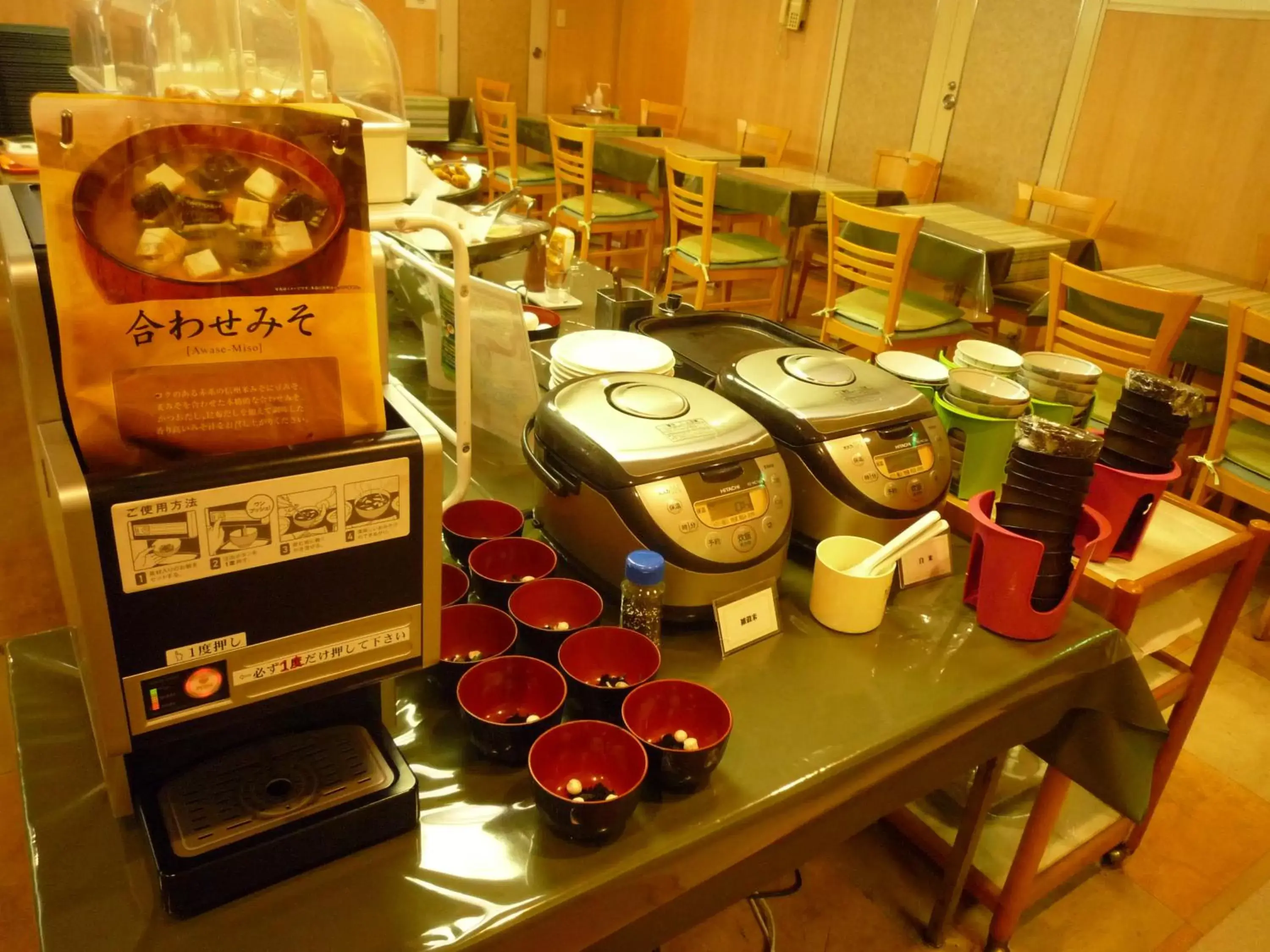 Restaurant/places to eat, Coffee/Tea Facilities in Hotel Crown Hills Koriyama