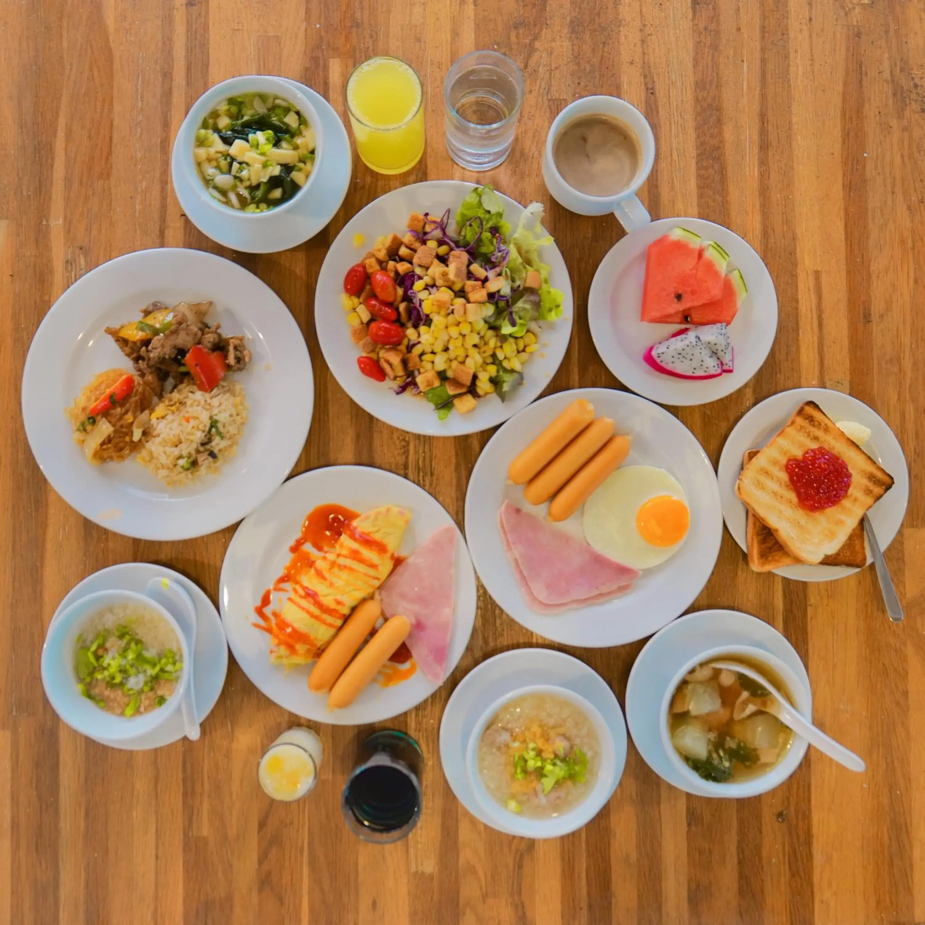 Breakfast in Chaolao Tosang Beach Hotel