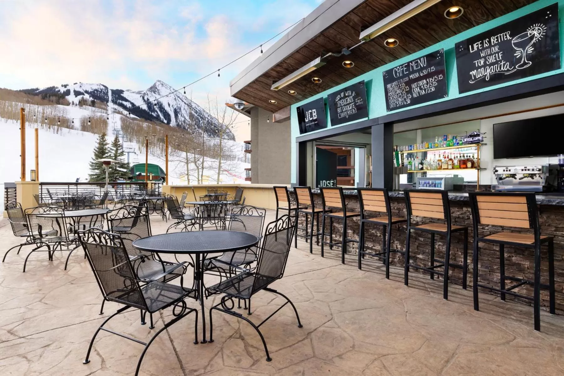 Patio in Elevation Hotel & Spa