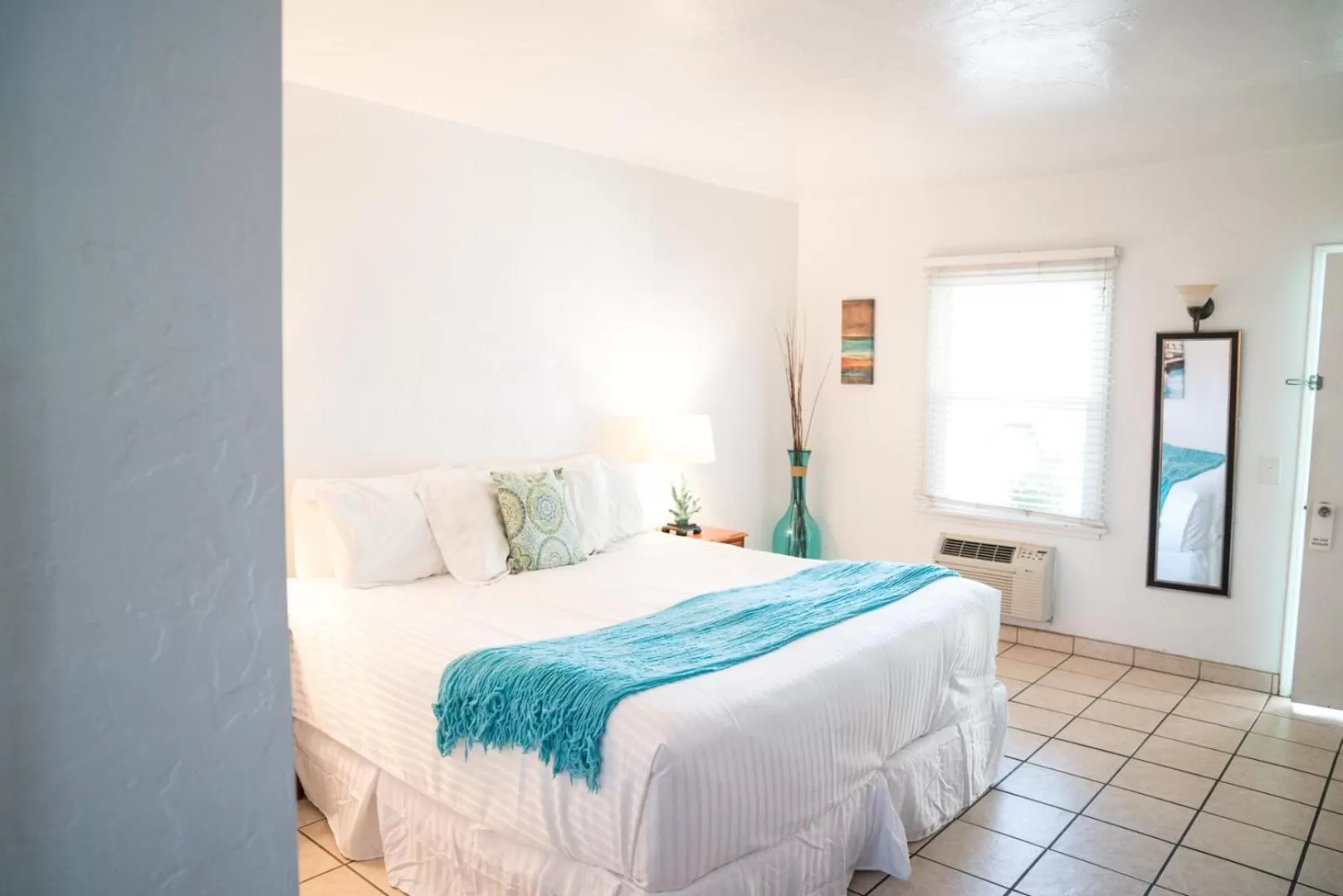 Bed in The Patriots Boutique Motel