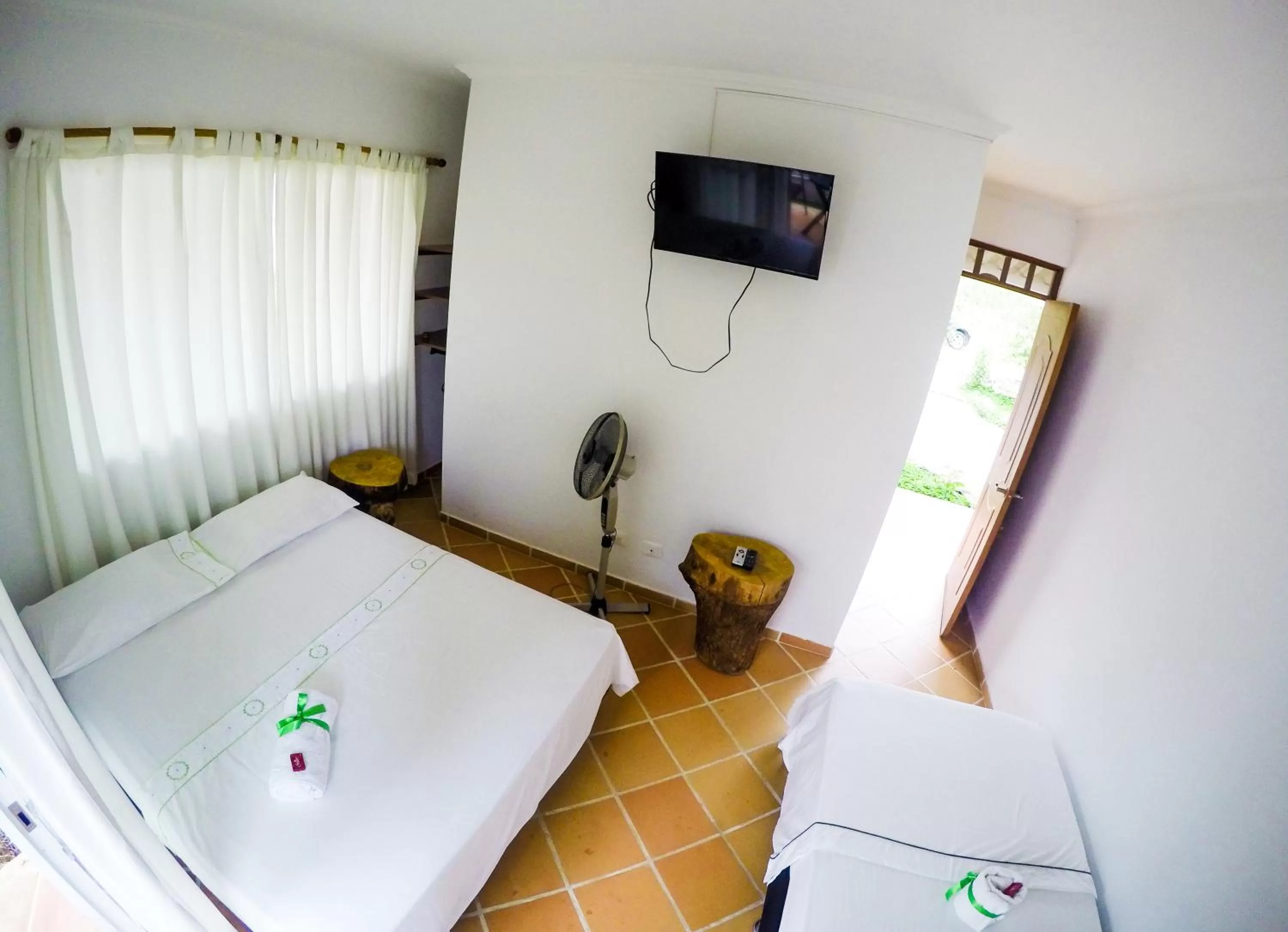 Bed in Hotel Mastranto