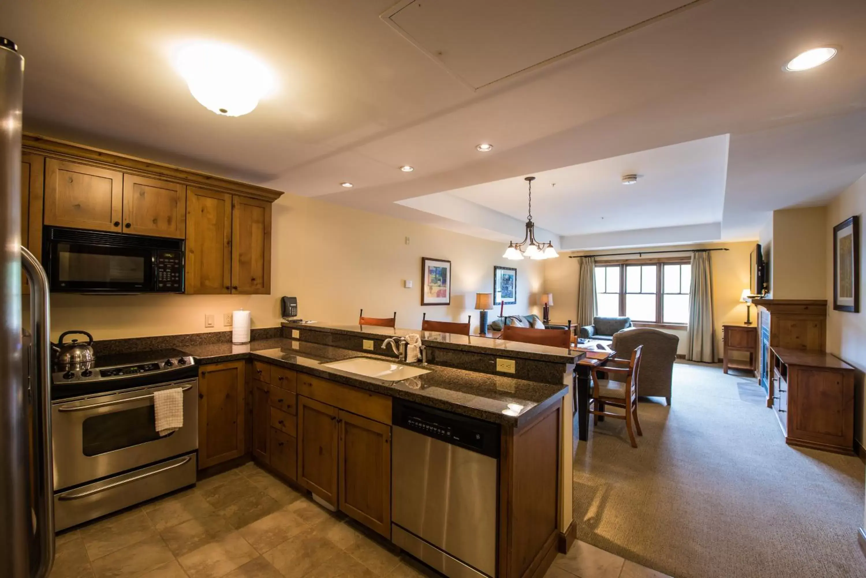 Kitchen/Kitchenette in The Lodge at Mountaineer Square