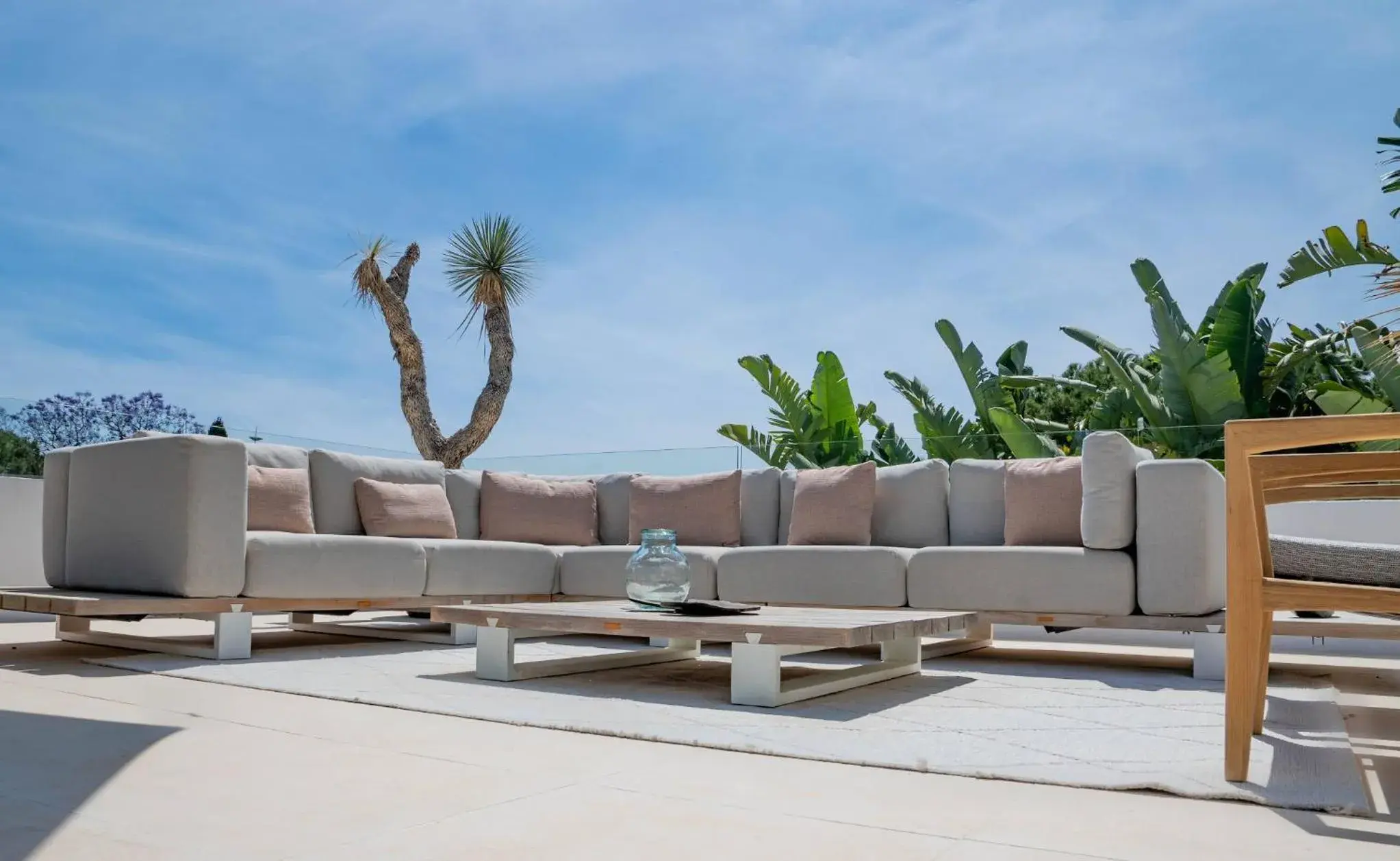 Balcony/Terrace, Seating Area in Casa Bodhi Marbella