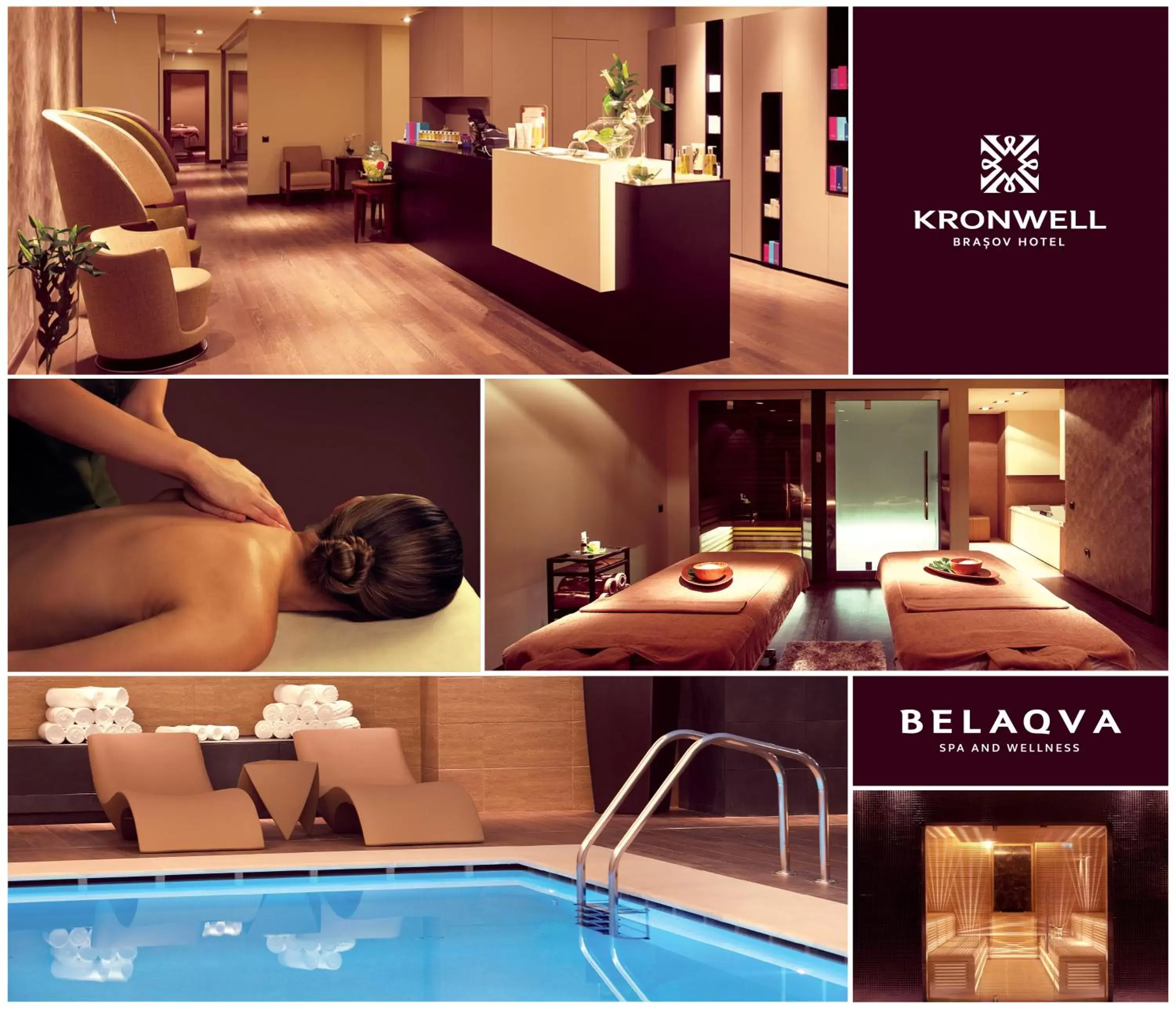 Spa and wellness centre/facilities in Kronwell Brasov Hotel