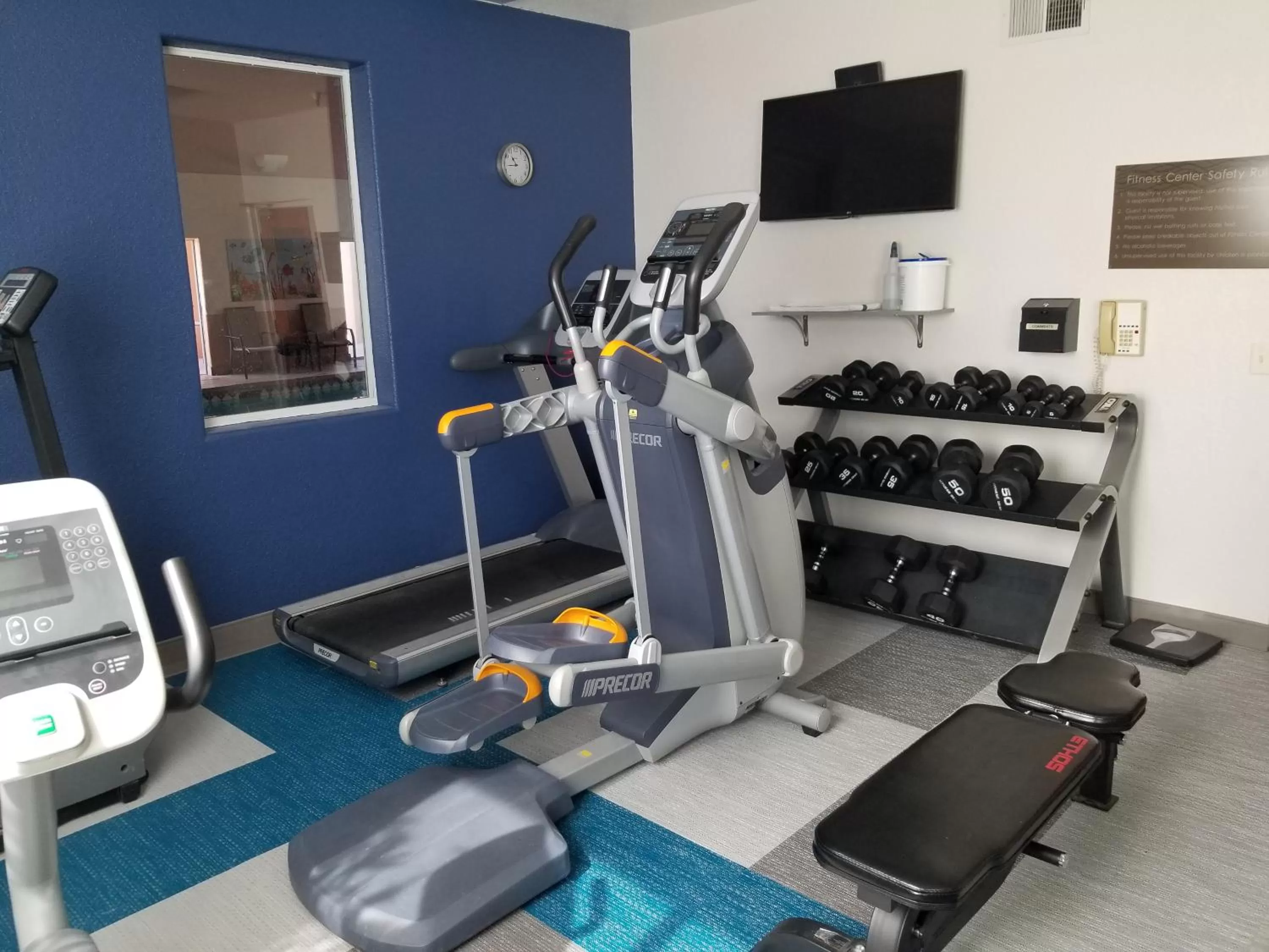Fitness centre/facilities in Comfort Inn & Suites I-25 near Spaceport America